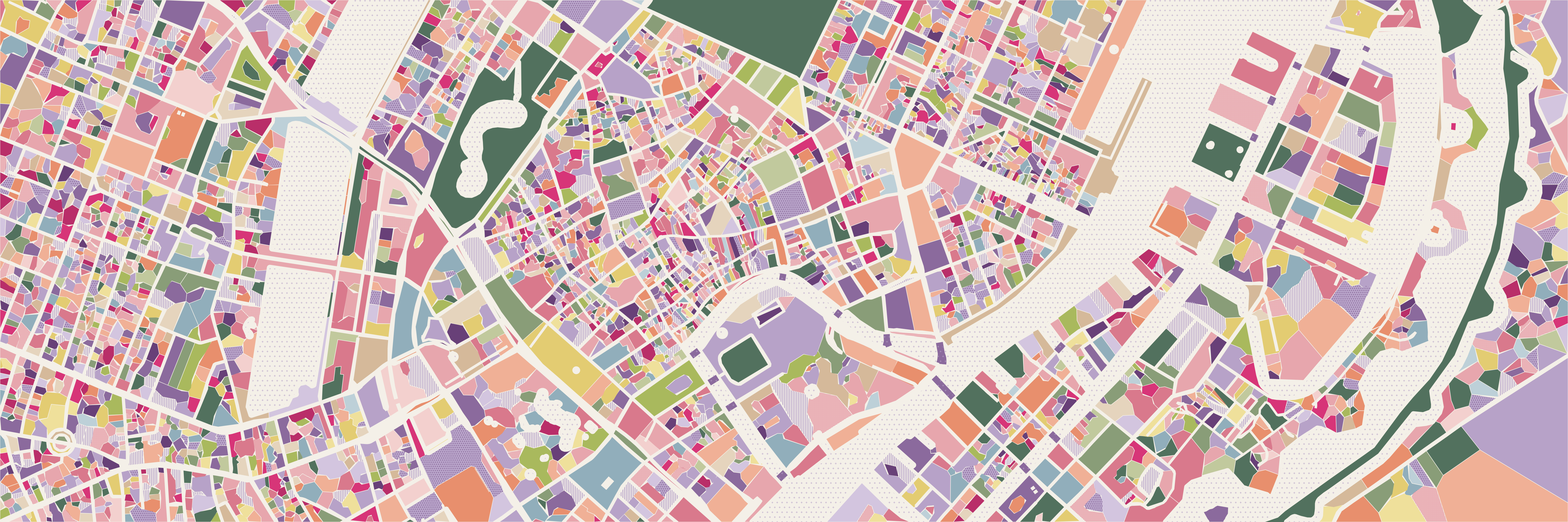 Copenhague 01 - Bloom — 9 × 3 m