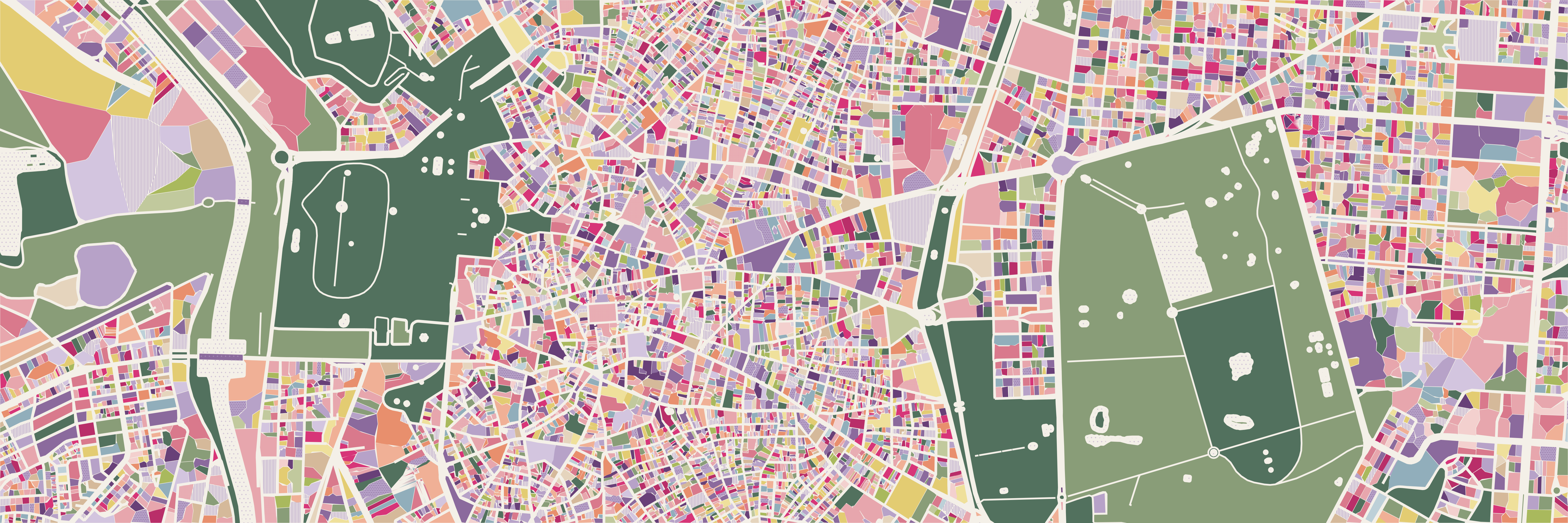 Madrid 02 - Bloom — 9 × 3 m