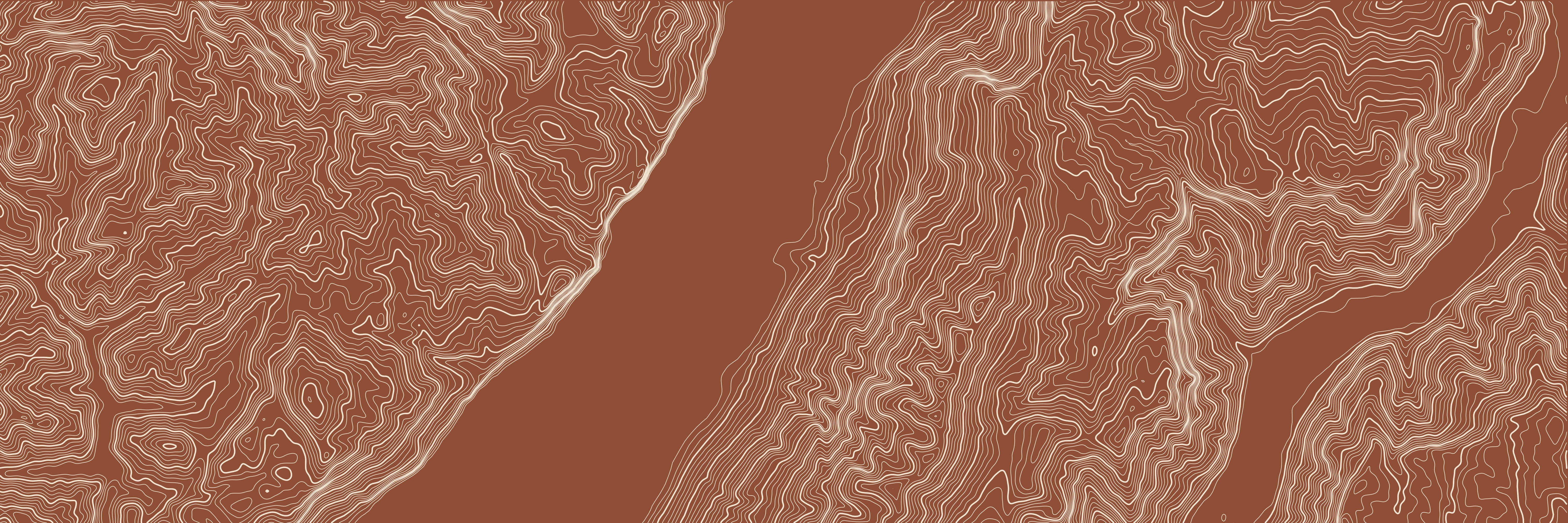 Topo Lake Garda Burnt Earth — 9 × 3 m