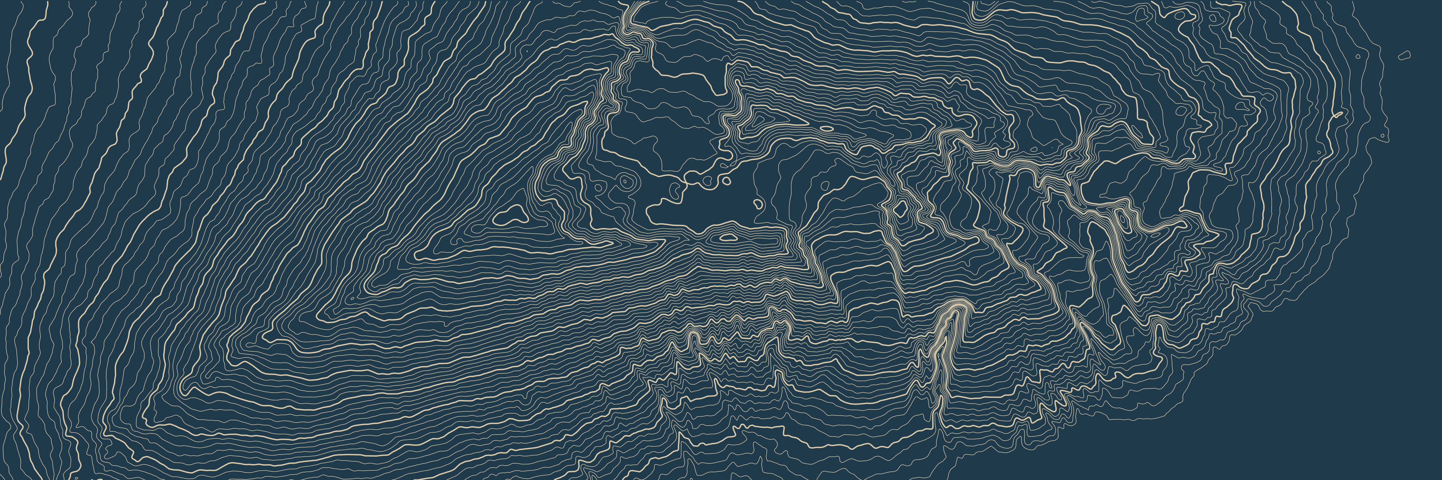 Topo Haleakalā Bleu — 9 × 3 m