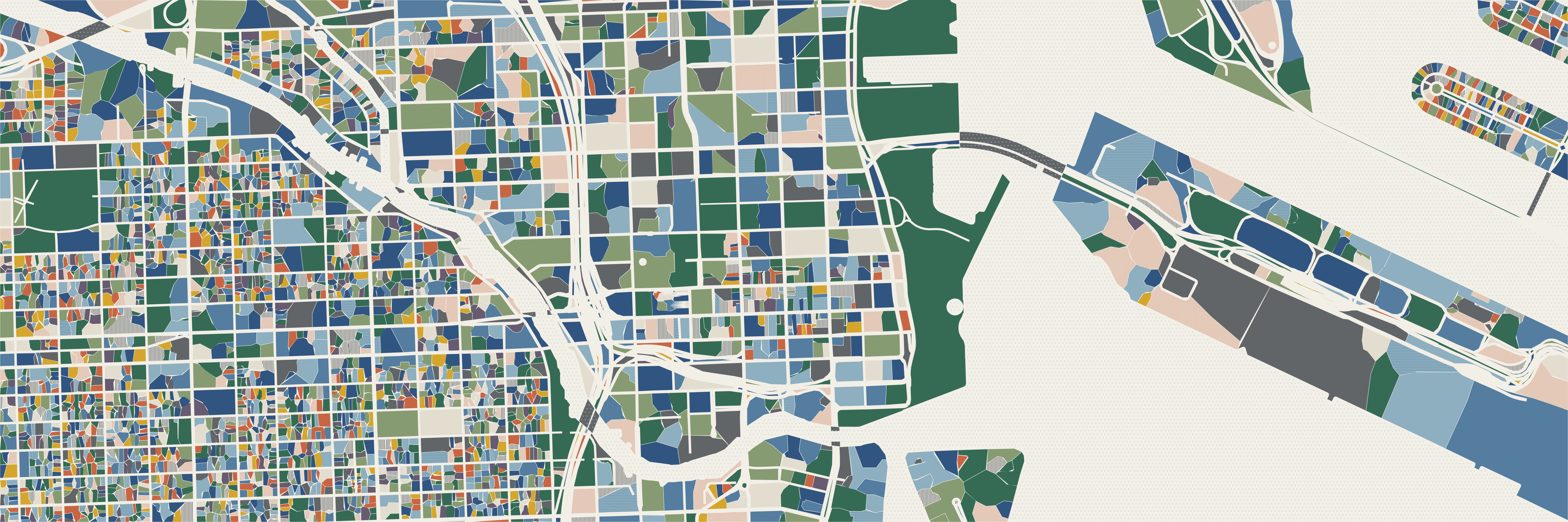 Miami 01 - Color — 9 × 3 m