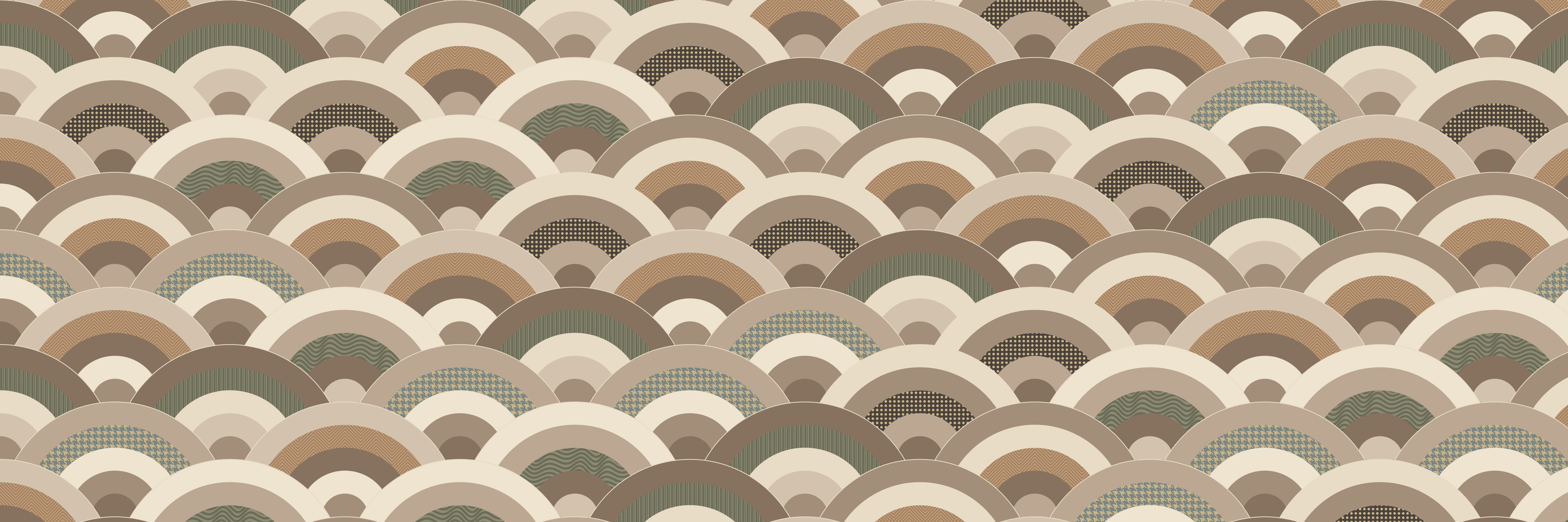 Eventail Taupe — 9 × 3 m