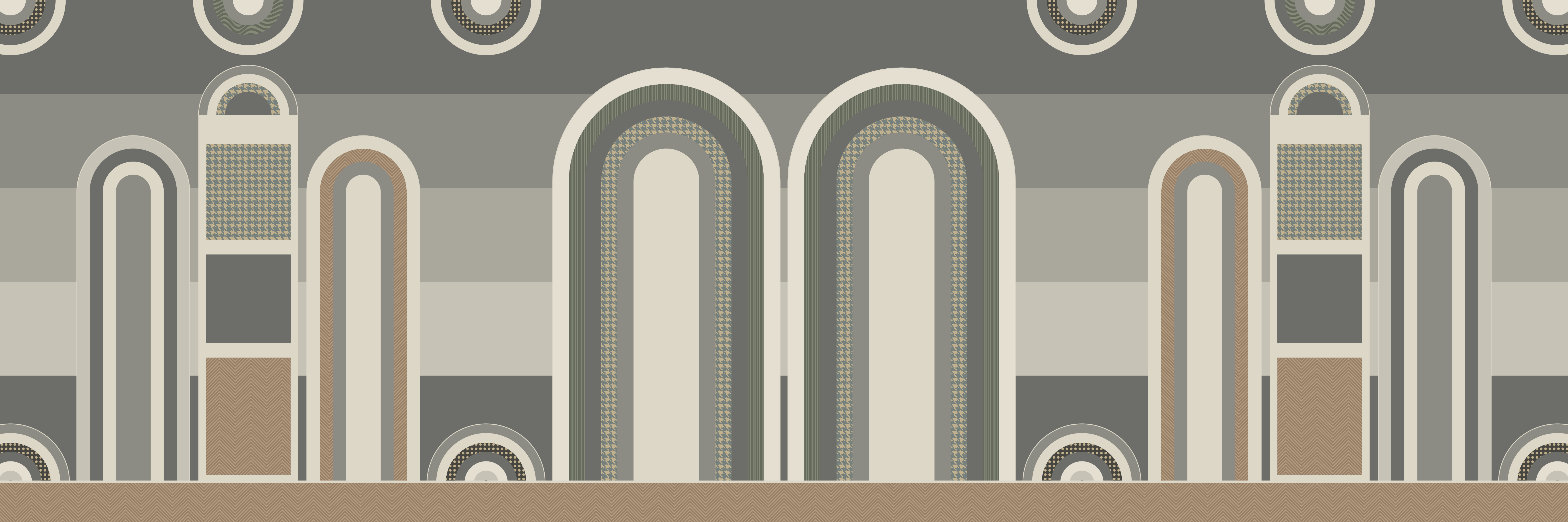 Portico Stone — 9 × 3 m