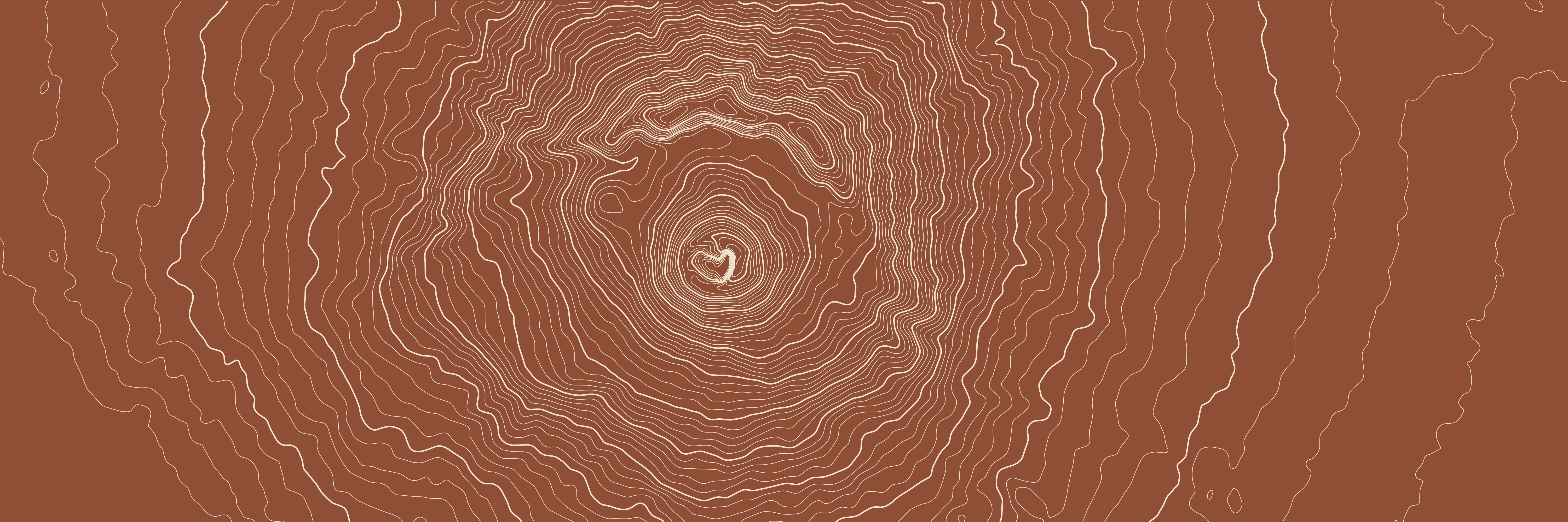 Topo Vésuve Terre brûlée — 9 × 3 m