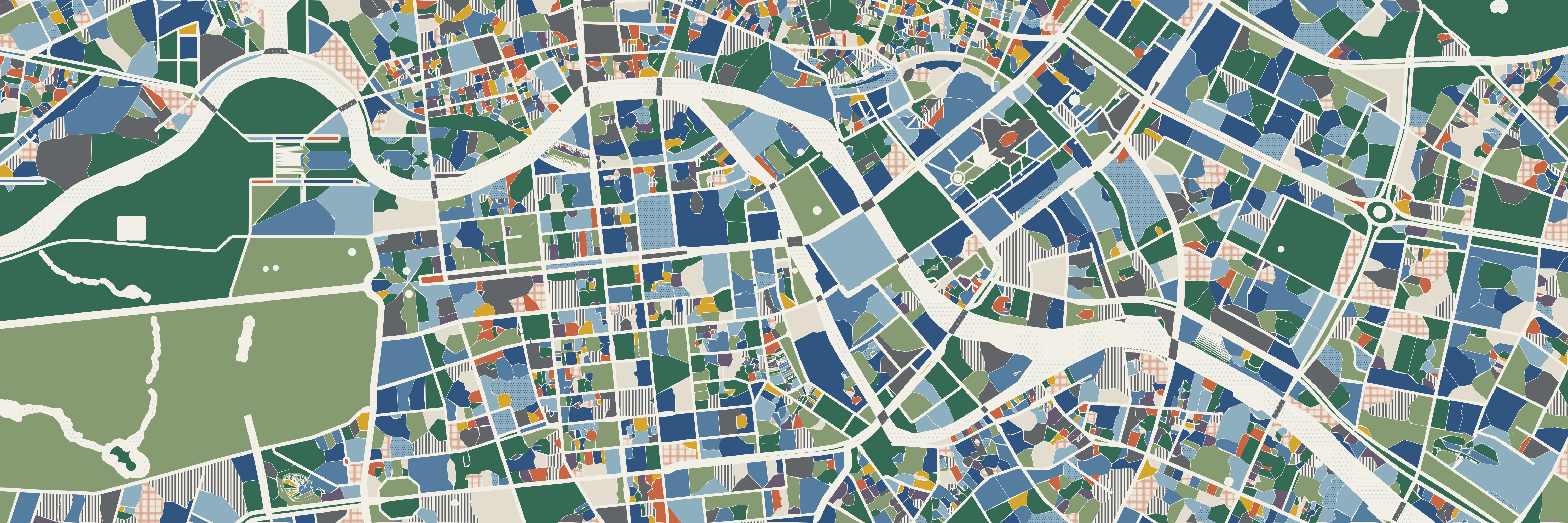 Berlin 01 - Color — 9 × 3 m
