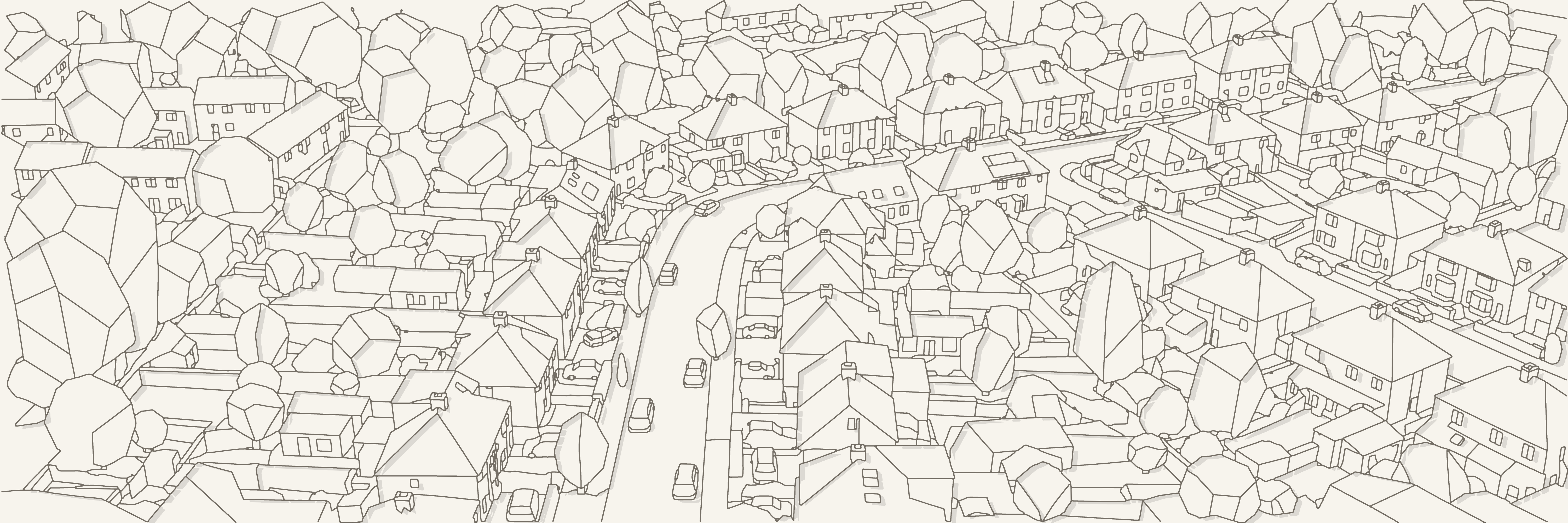 Garden Suburb | Greige — 9 × 3 m