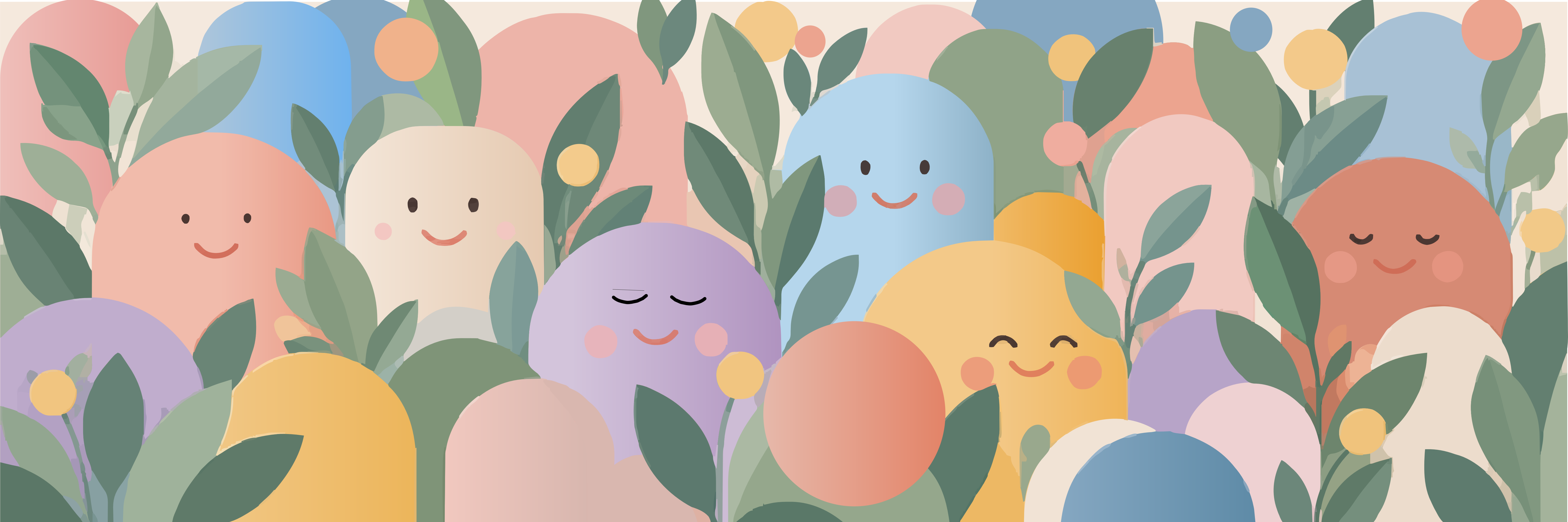 Jardin Sourires | Pastel — 9 × 3 m