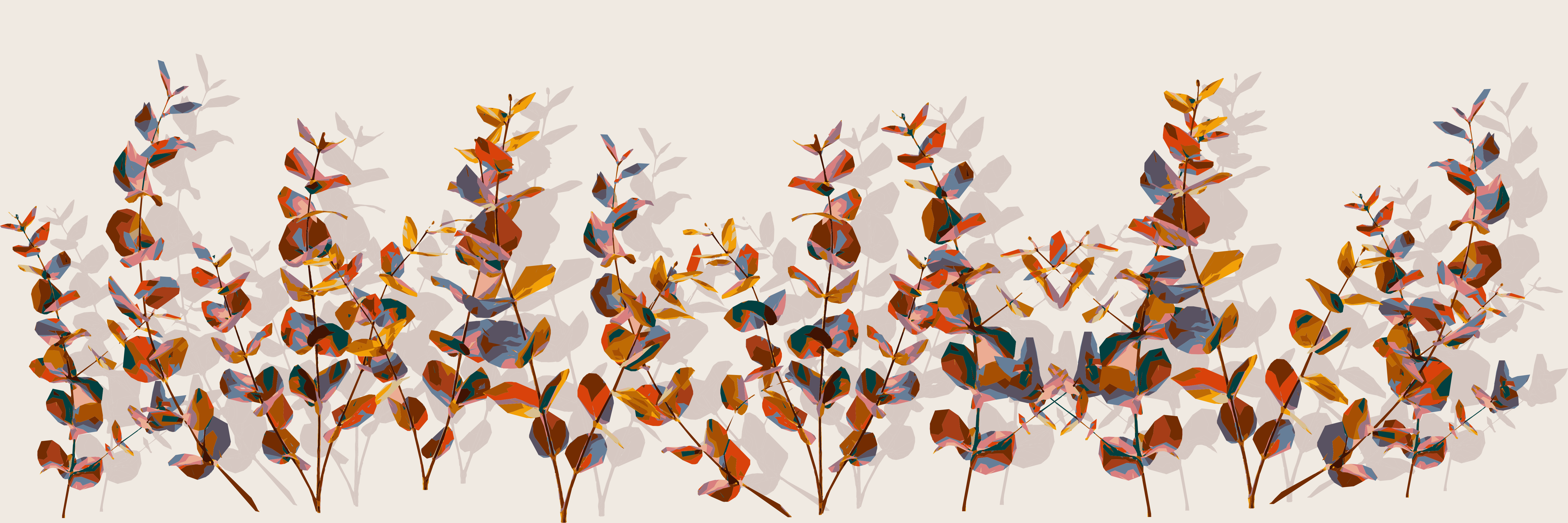 Amber Eucalyptus — 9 × 3 m