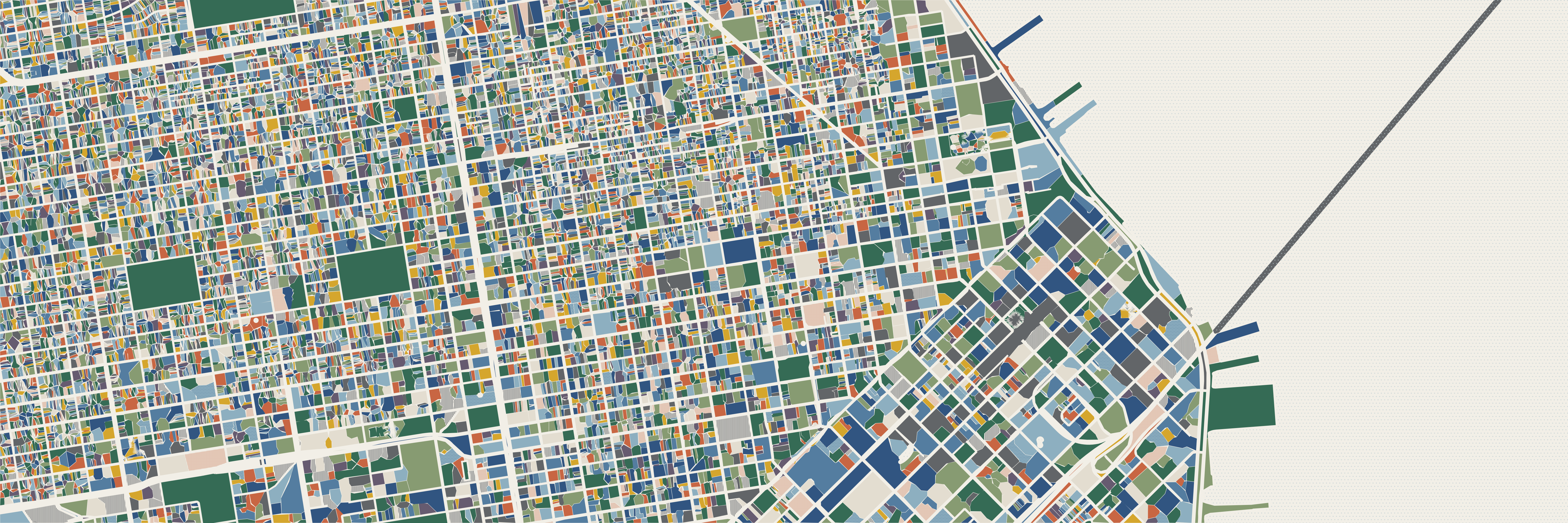 San Francisco 01 - Color — 9 × 3 m