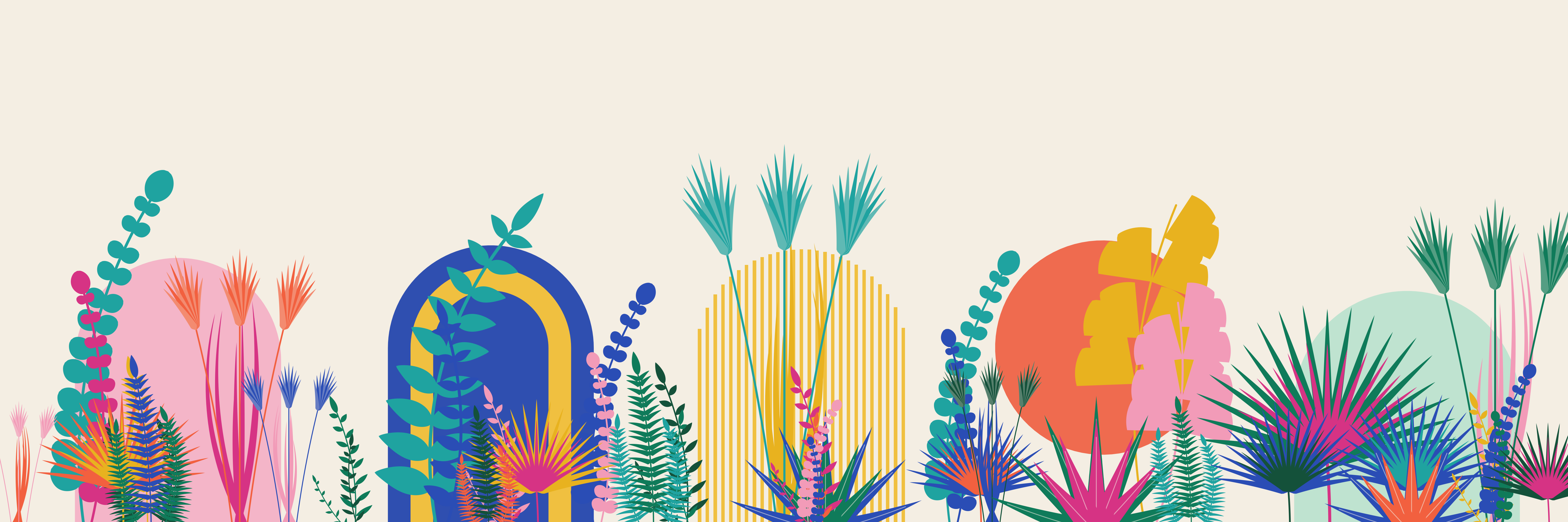Terracotta Grove | Pop Riviera — 9 × 3 m