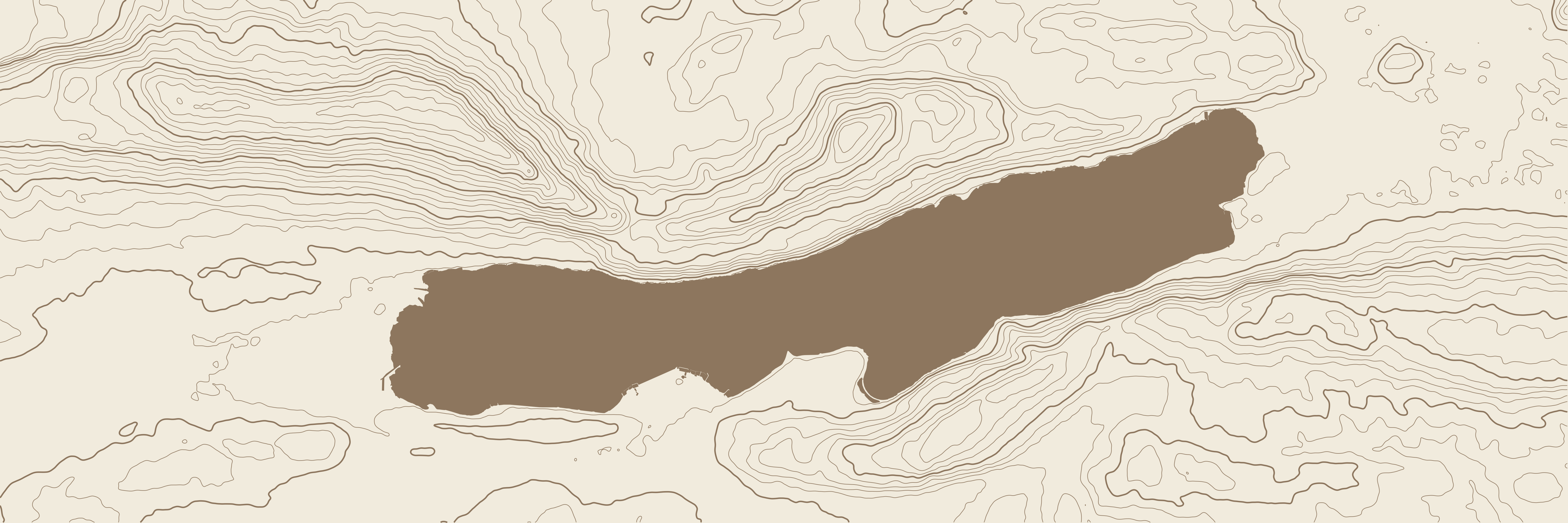 Topo Lac du Bourget Mineral — 9 × 3 m