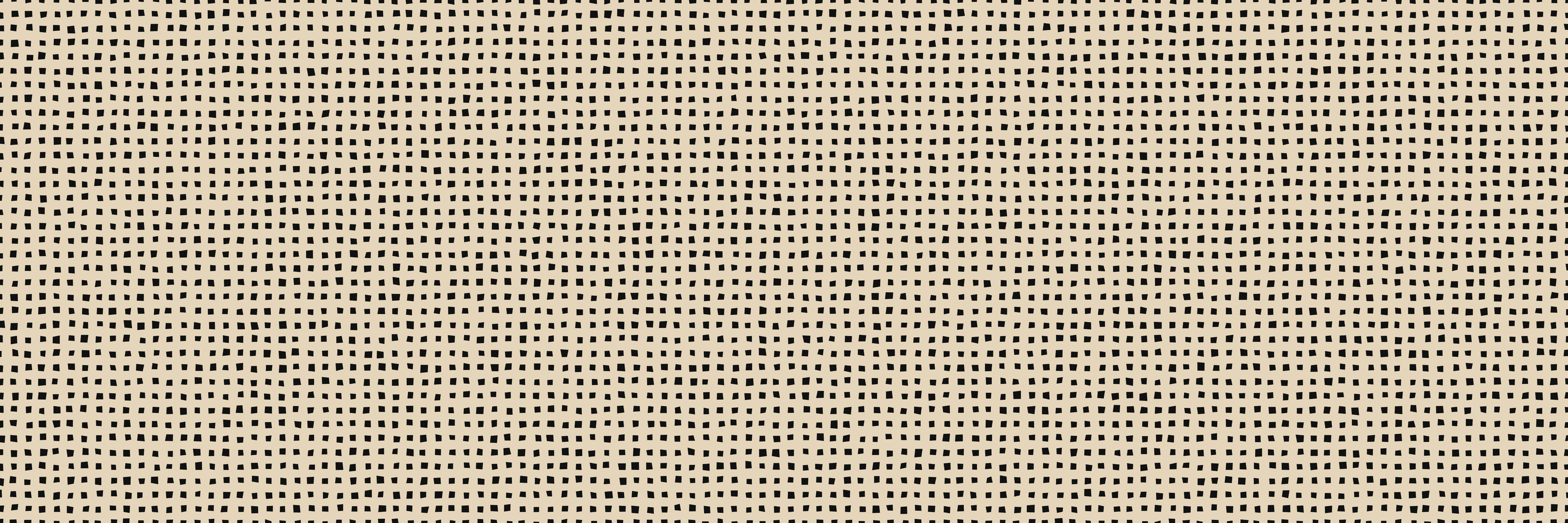 Quadrille | Beige y negro — 9 × 3 m