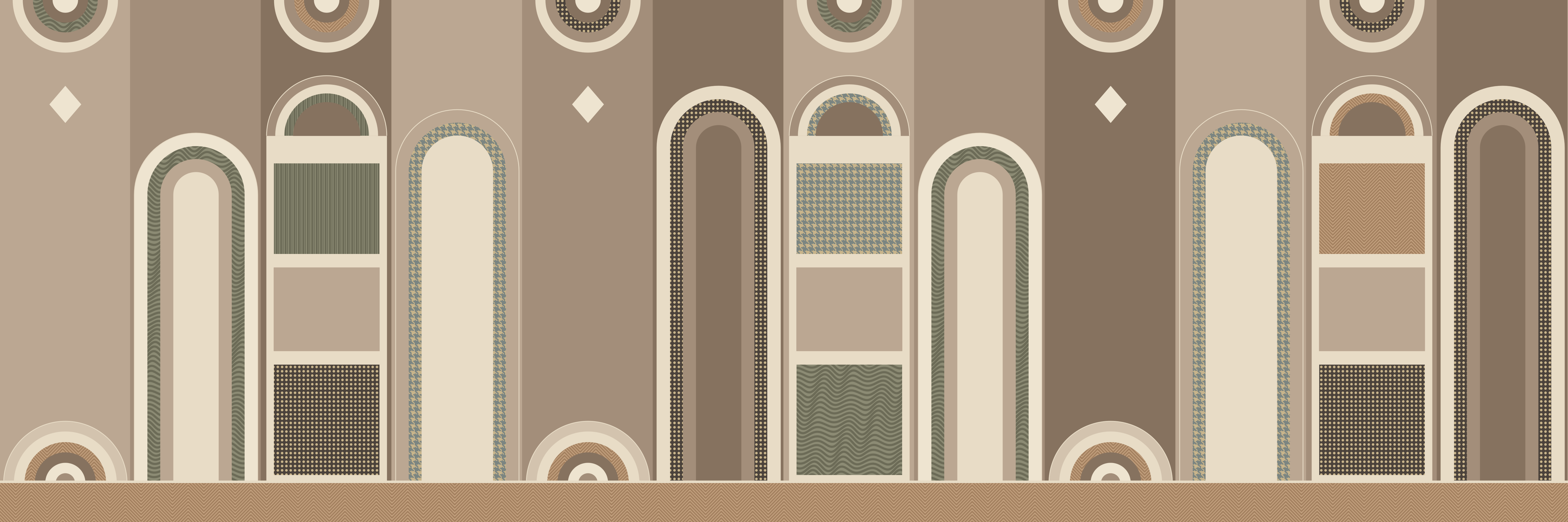 Cadence Taupe — 9 × 3 m