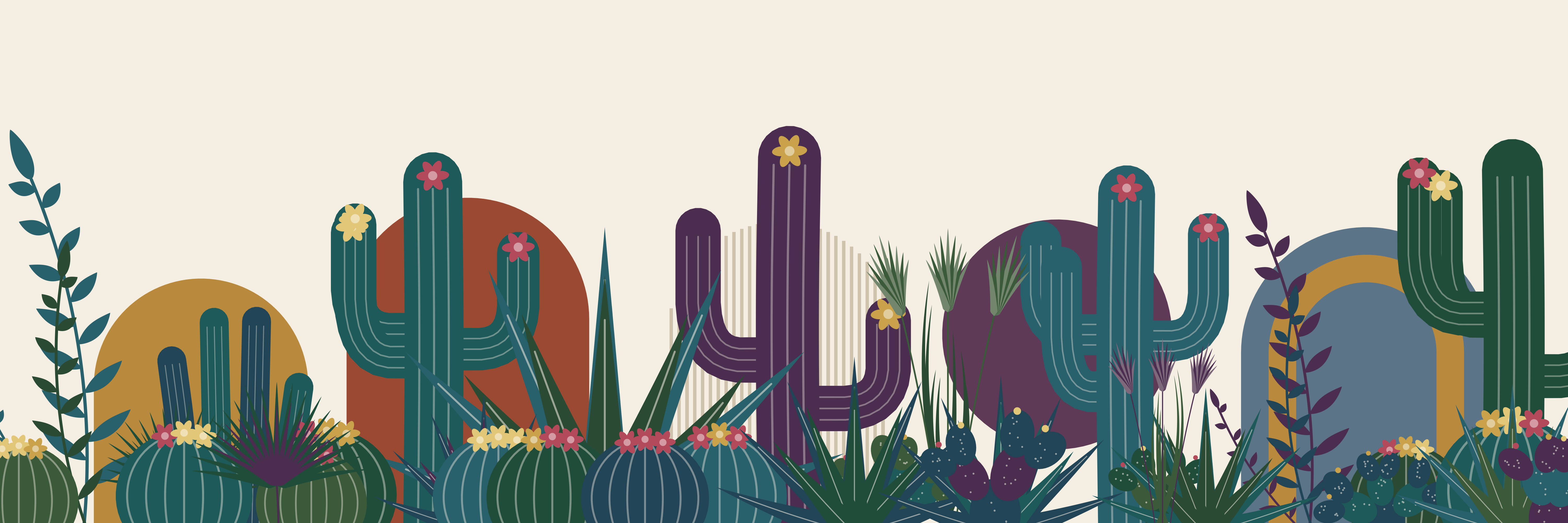 Saguaro Sun | Velvet Brass — 9 × 3 m