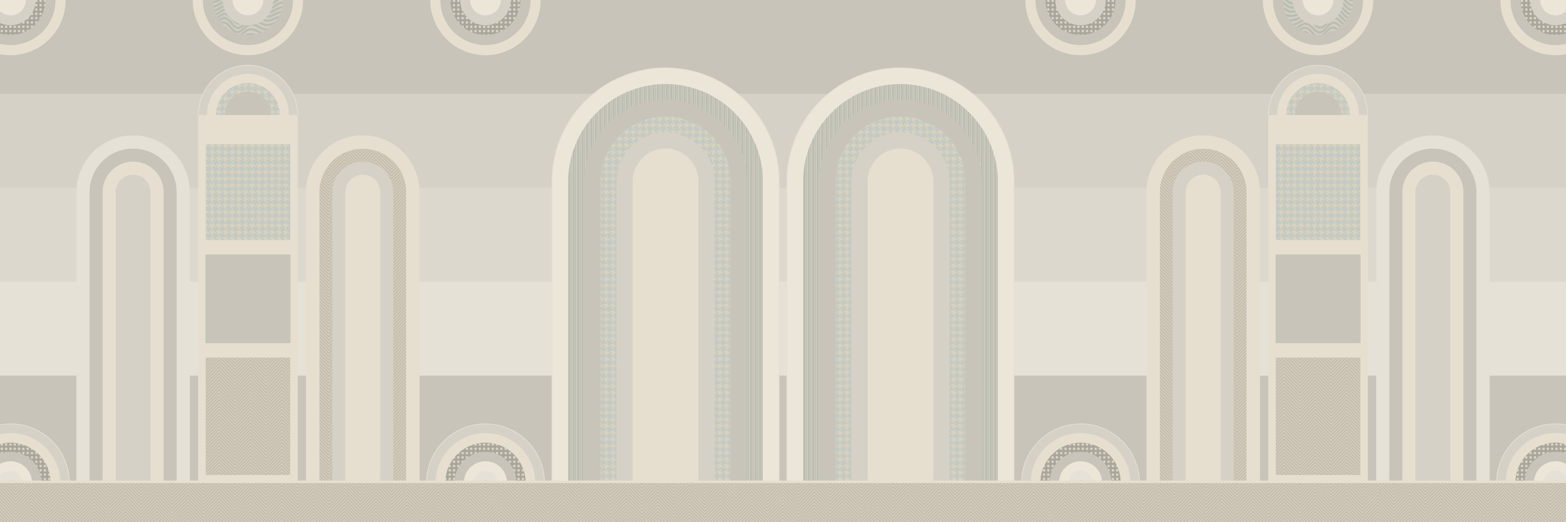 Portico Brume — 9 × 3 m