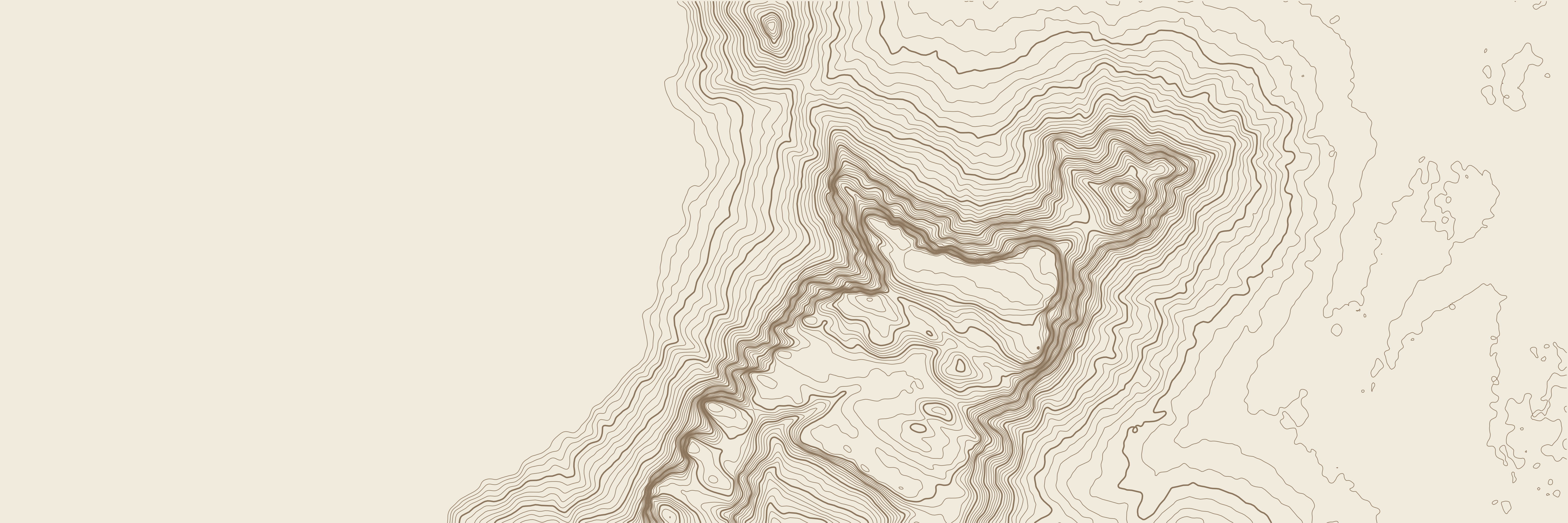 Topo Table Mountain Mineral — 9 × 3 m