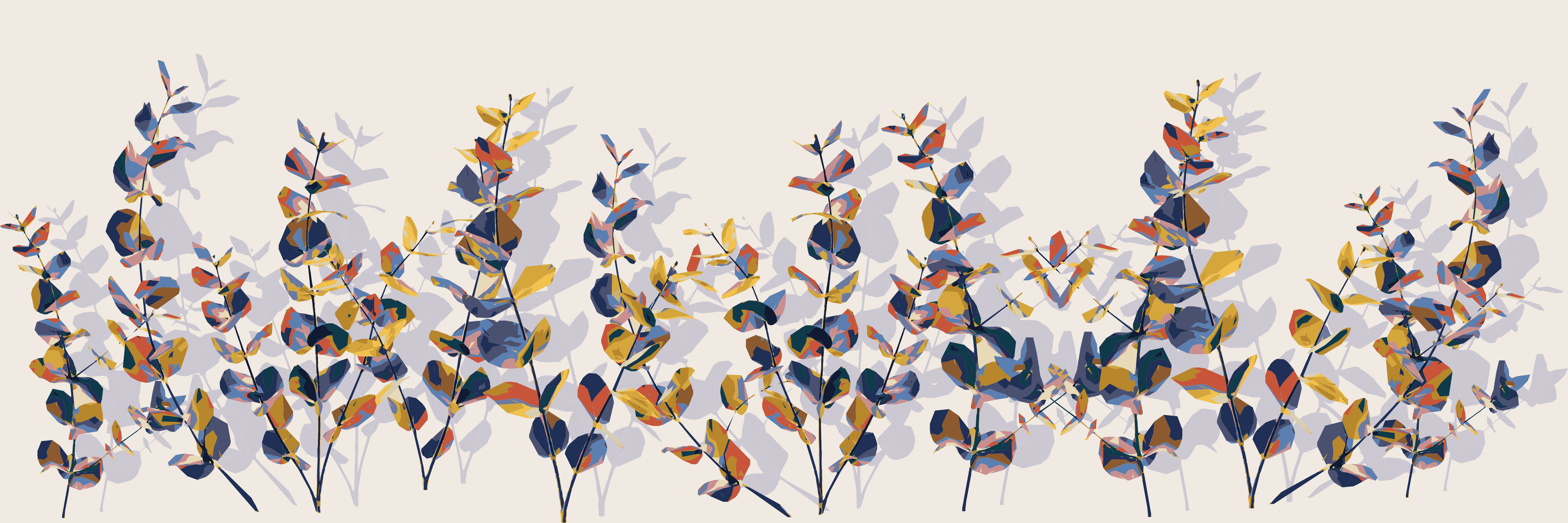 Indigo Eucalyptus — 9 × 3 m