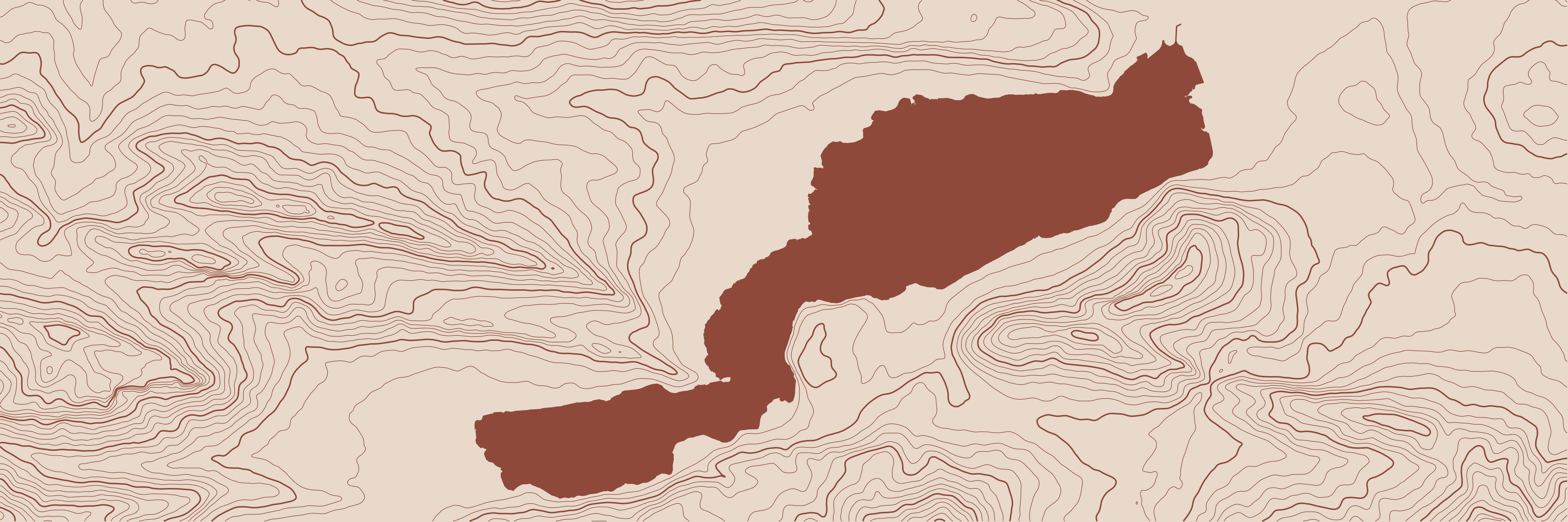 Topo Lac d'Annecy Argile — 9 × 3 m
