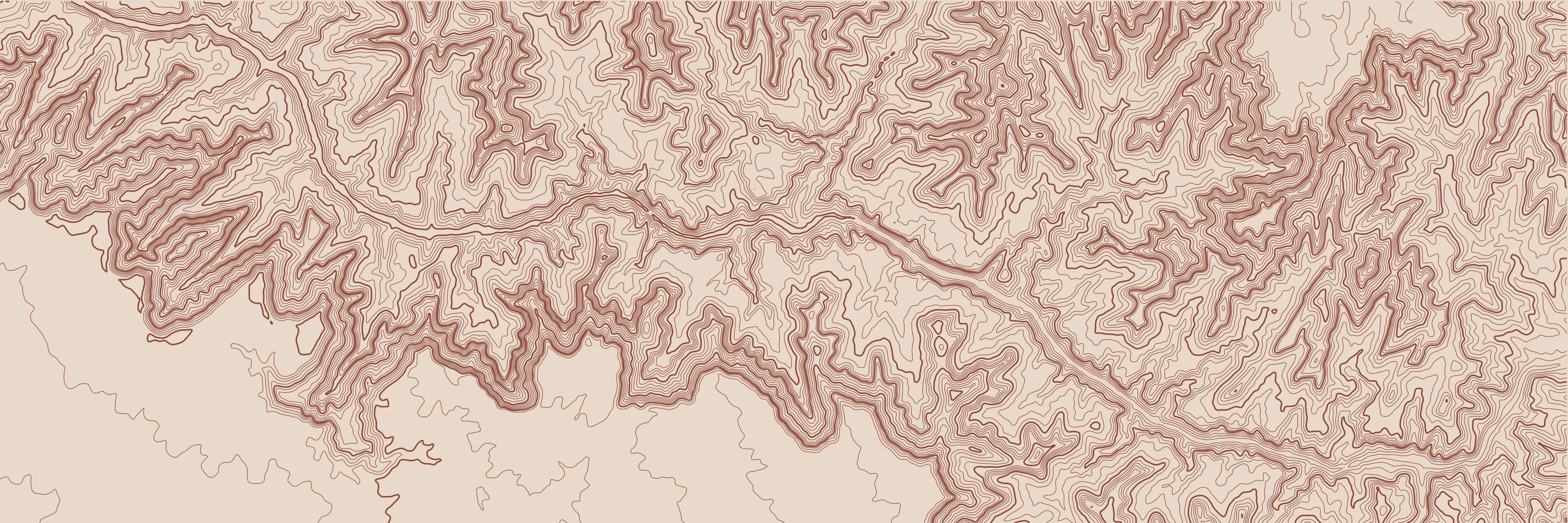 Topo Grand Canyon Argile — 9 × 3 m
