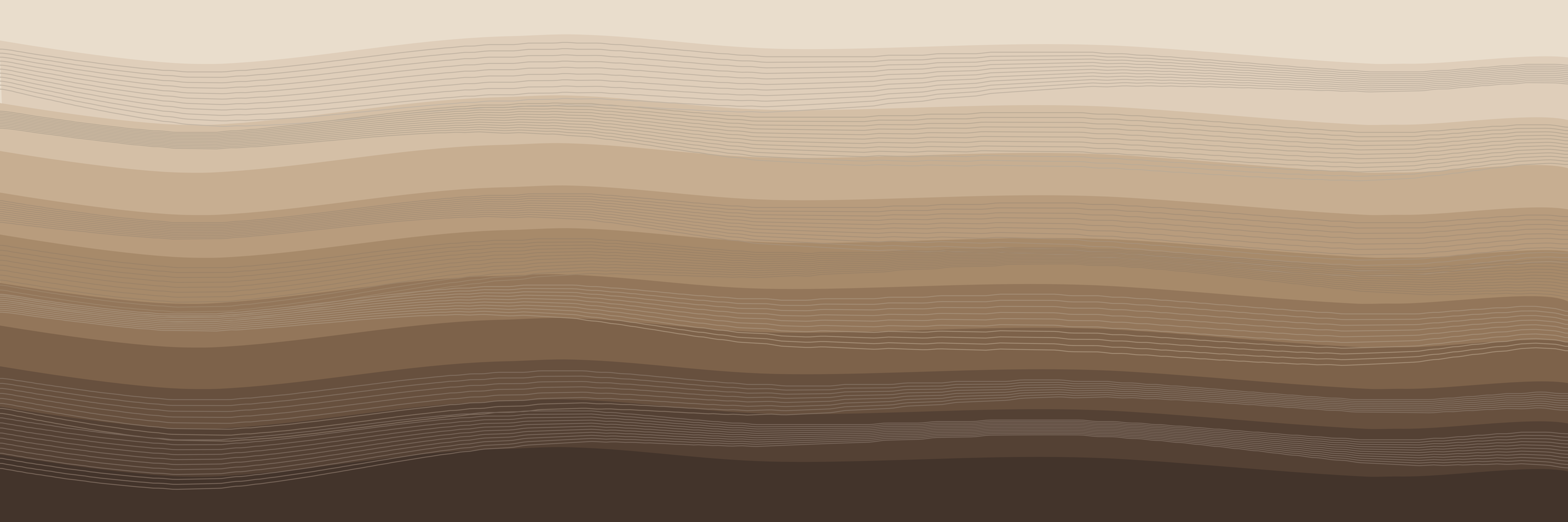Aqua | Sand, Clay & Dark Umber — 9 × 3 m