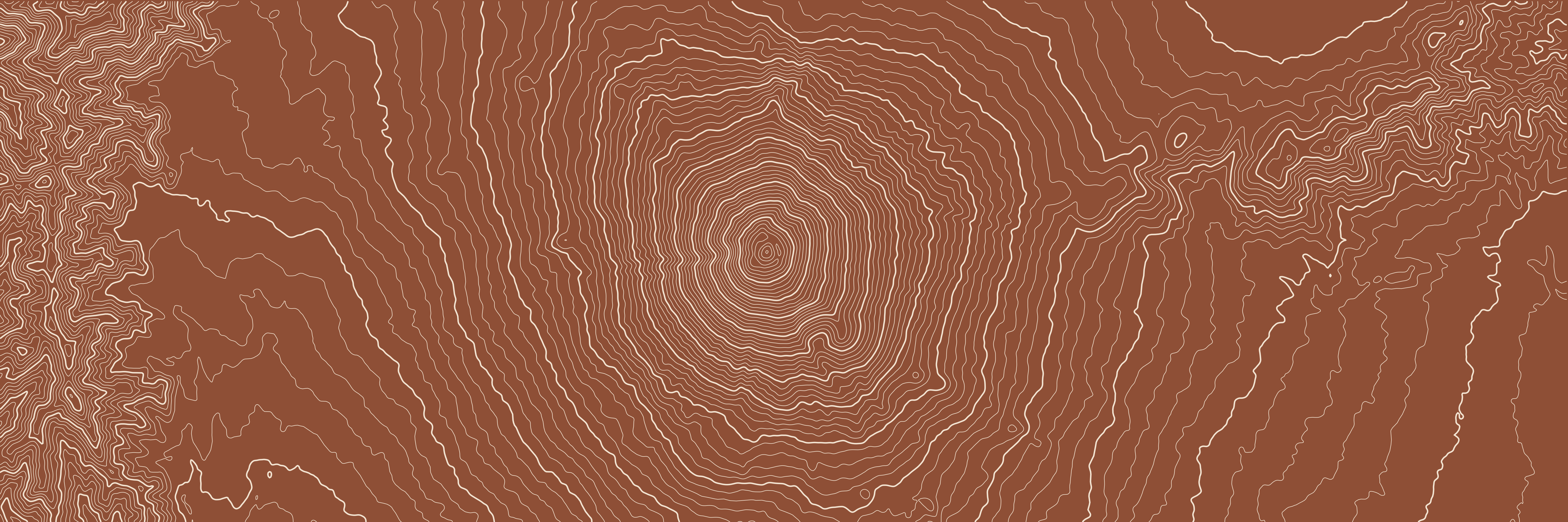 Topo Mont Fuji Terre brûlée — 9 × 3 m