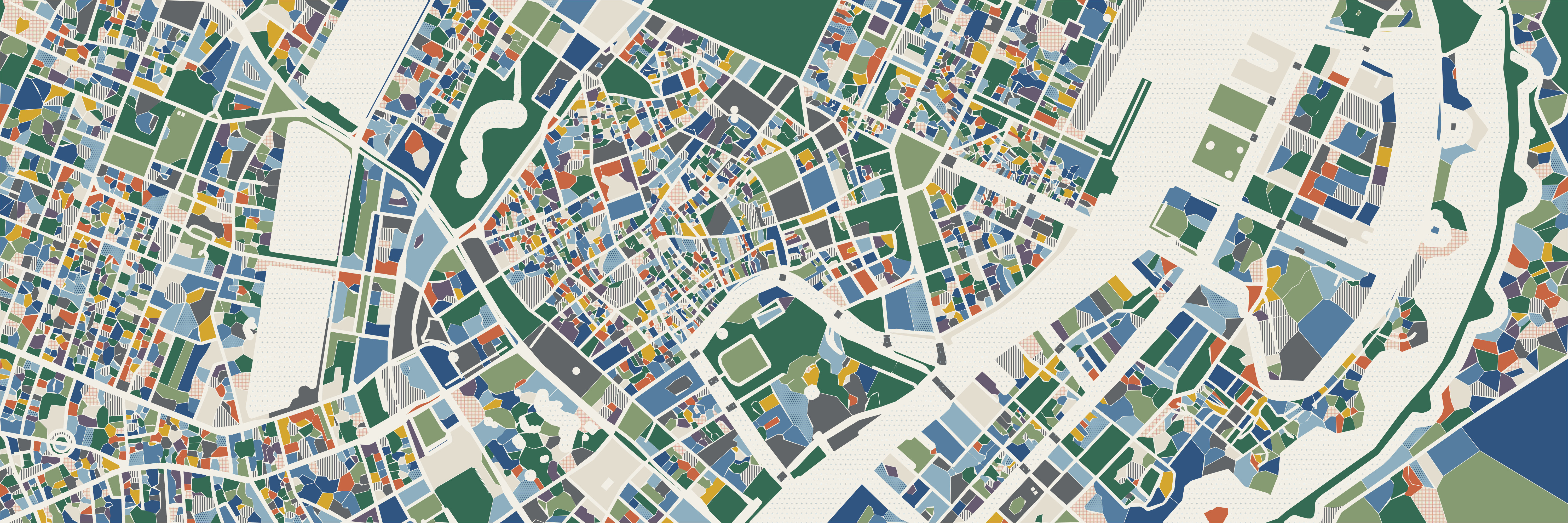 Copenhague 01 - Color — 9 × 3 m