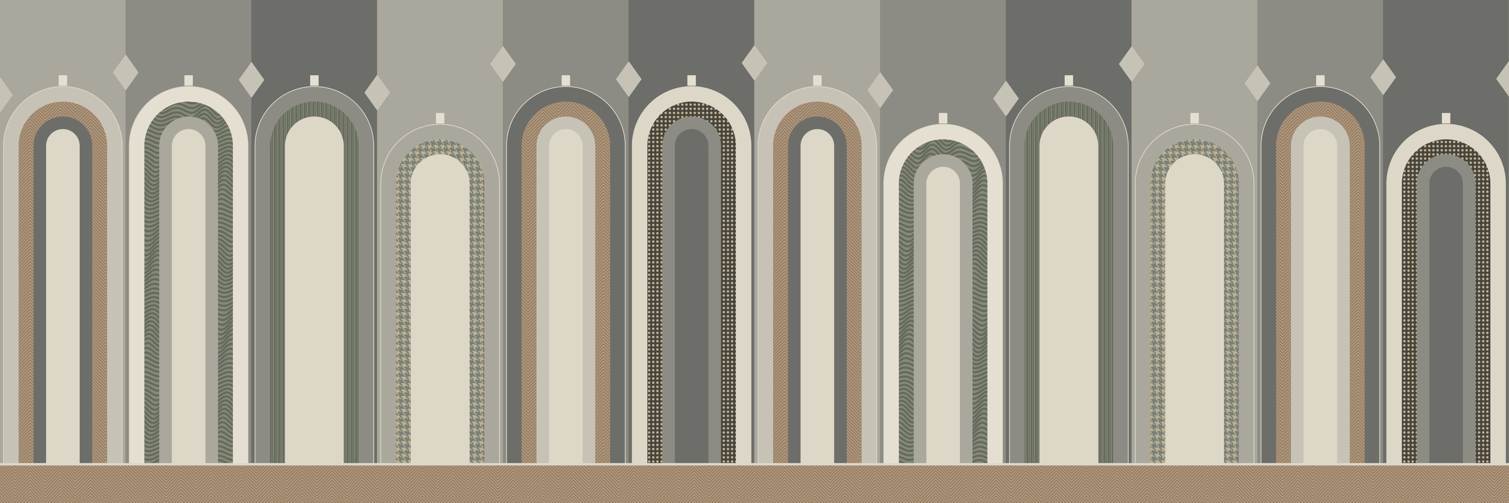 Arcade Stone — 9 × 3 m
