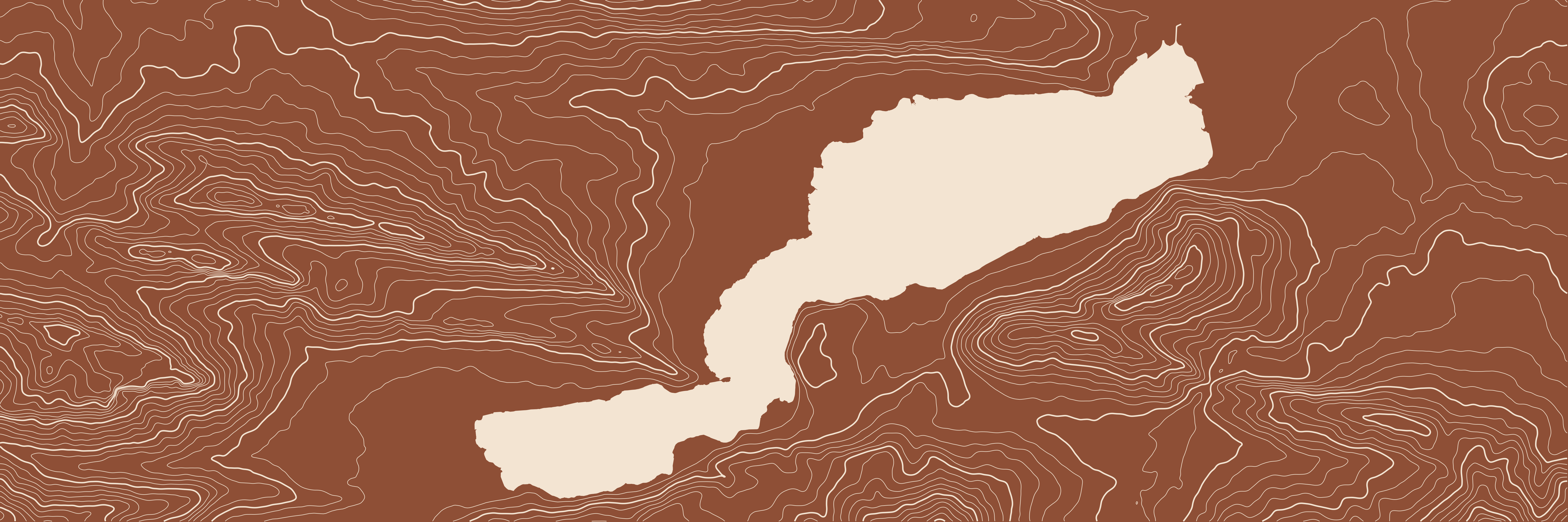 Topo Lac d'Annecy Terre brûlée — 9 × 3 m