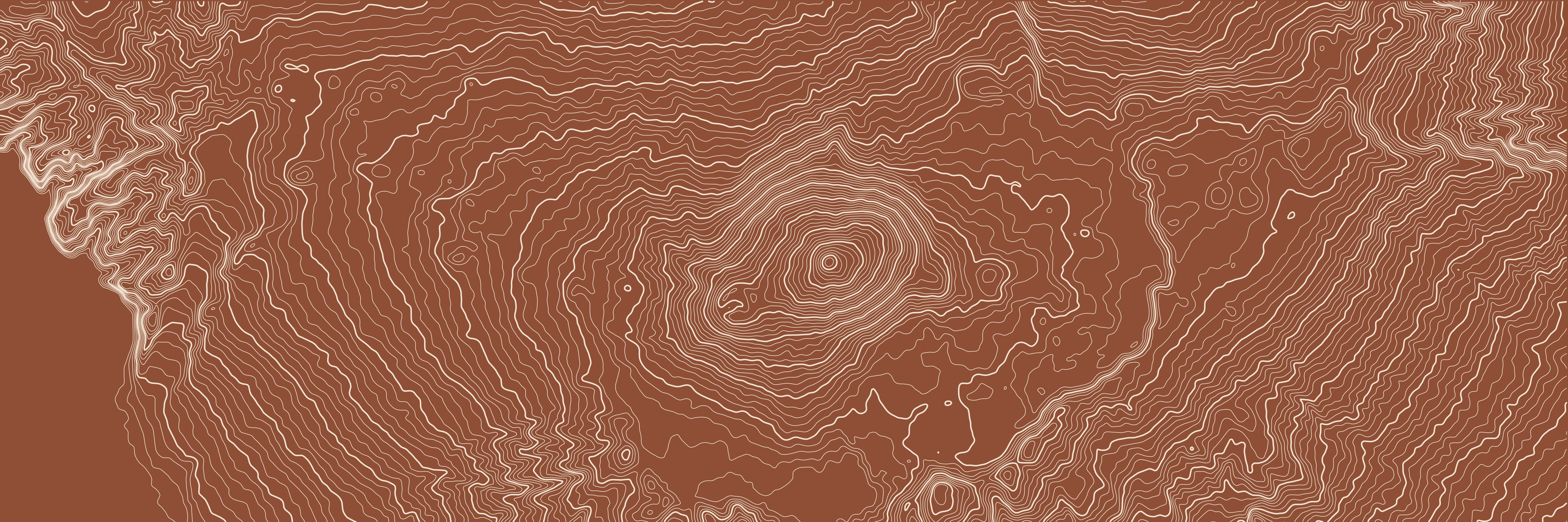 Topo Teide Terre brûlée — 9 × 3 m