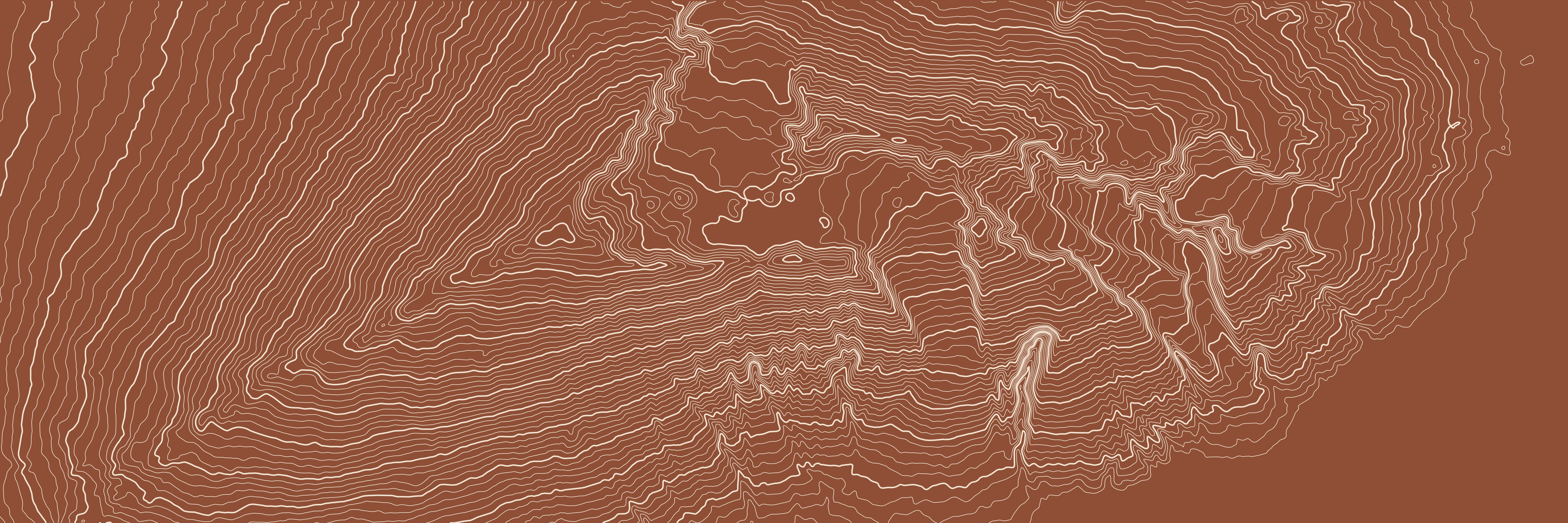 Topo Haleakalā Terre brûlée — 9 × 3 m