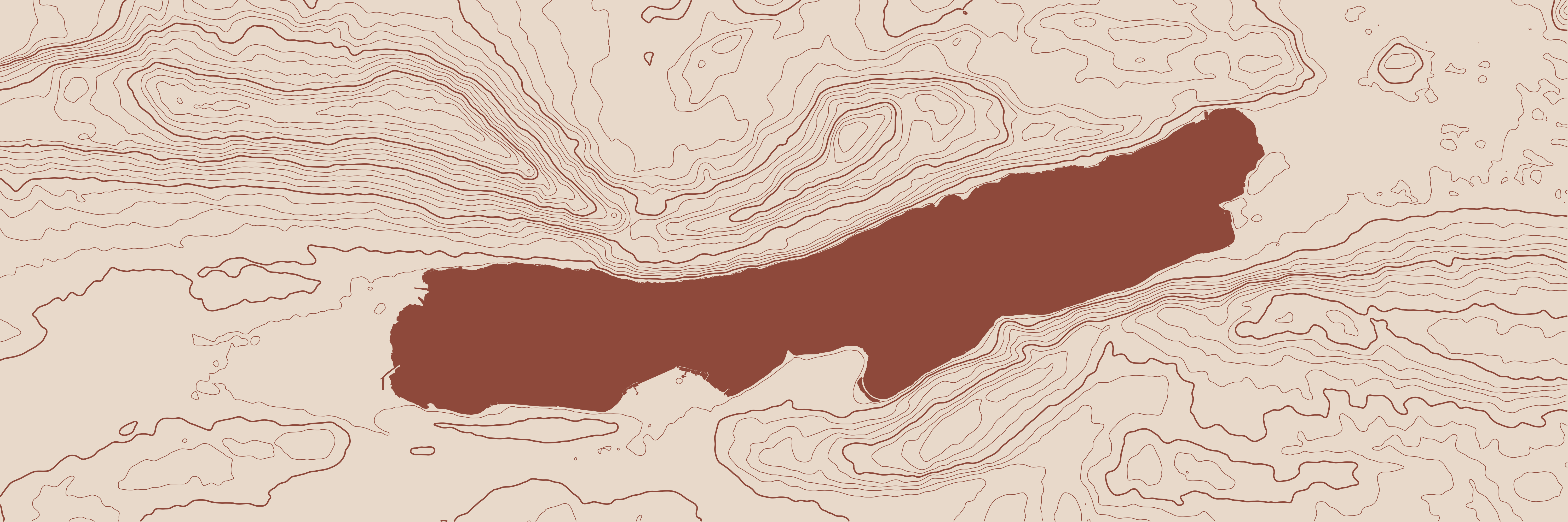 Topo Lac du Bourget Argile — 9 × 3 m