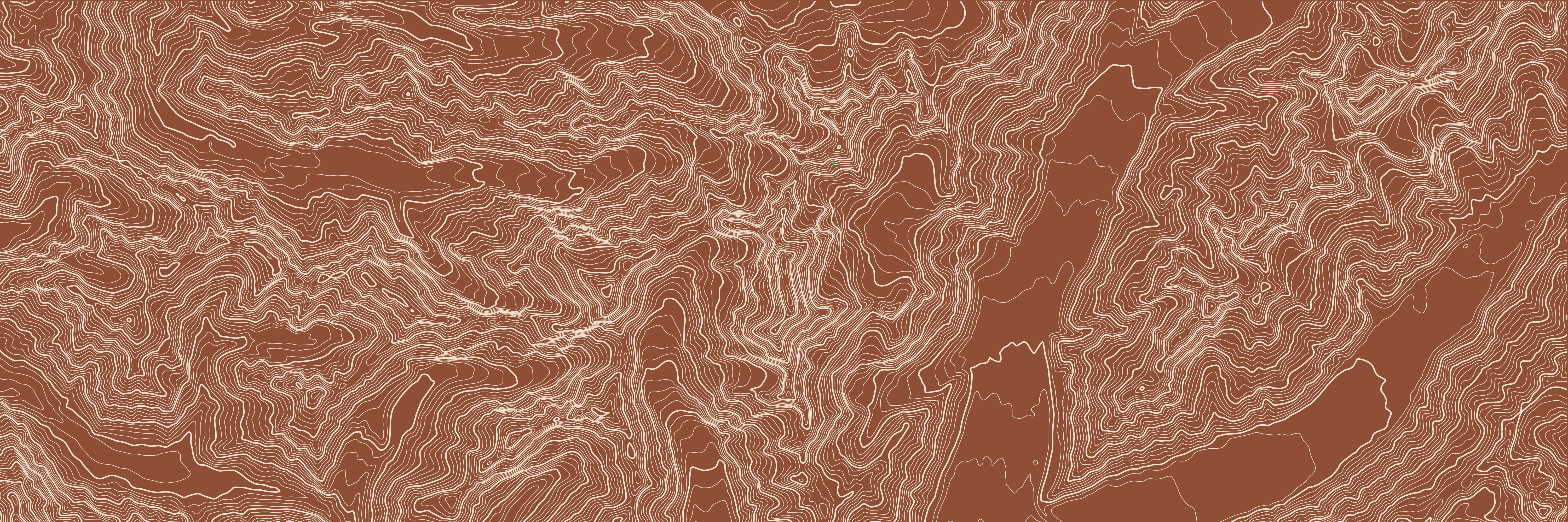 Topo Mont Cook Terre brûlée — 9 × 3 m