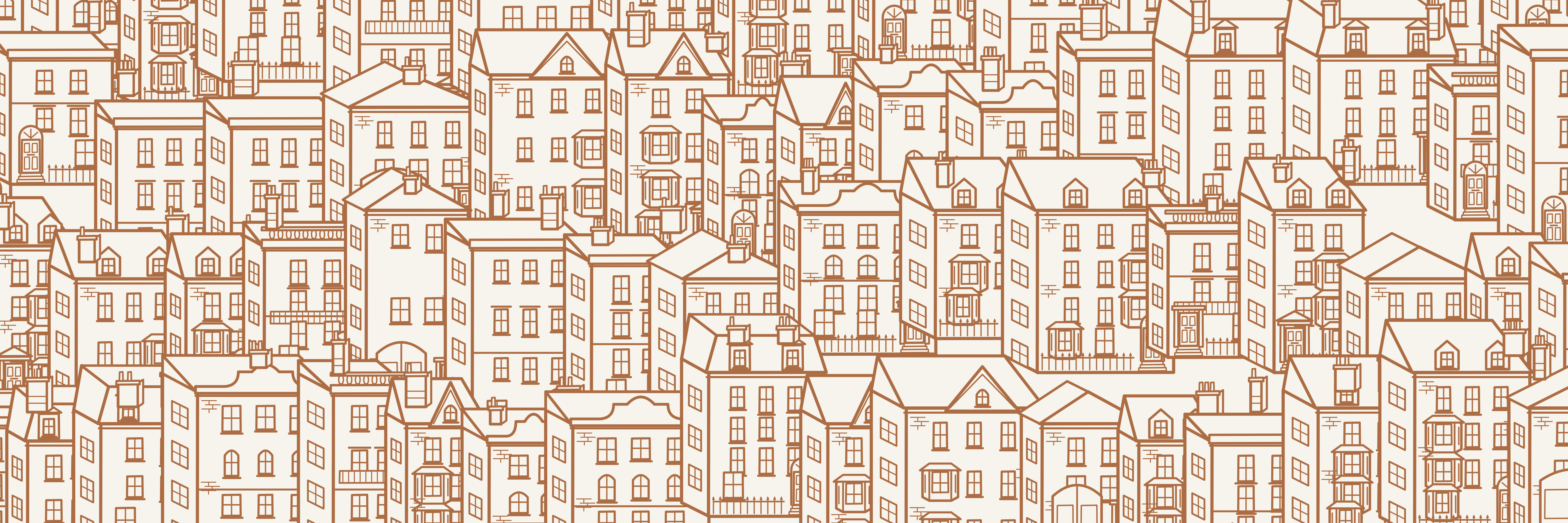 Rooftops Chelsea | Terracotta — 9 × 3 m