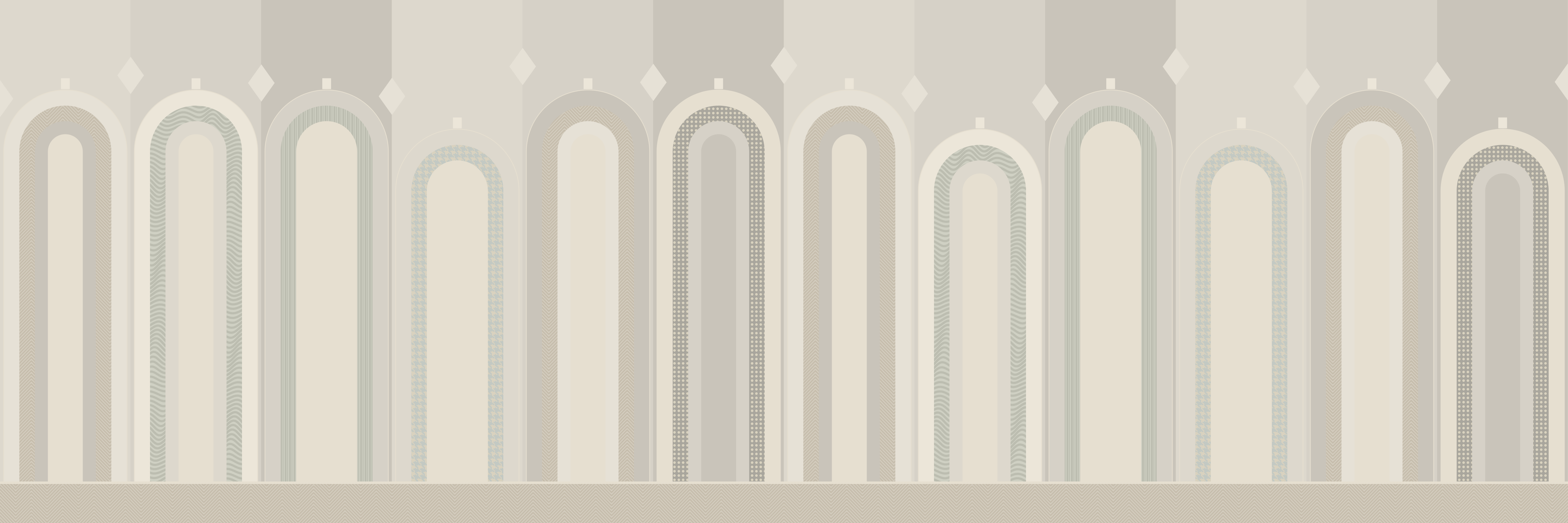 Arcade Brume — 9 × 3 m
