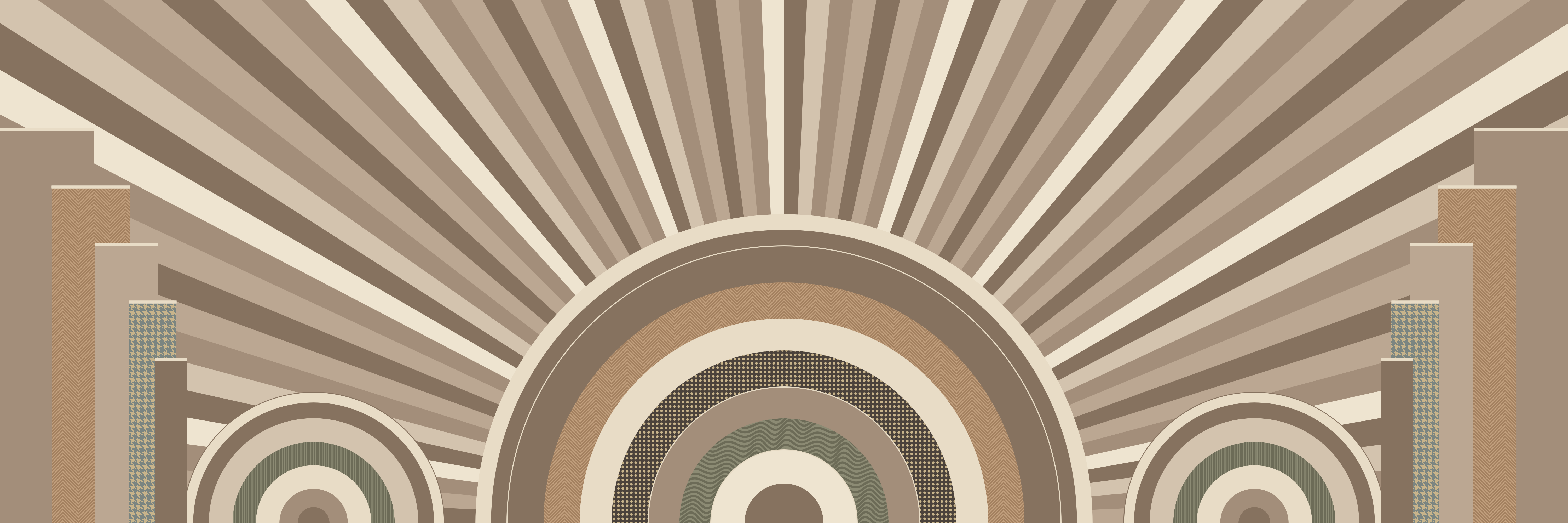Soleil Taupe — 9 × 3 m