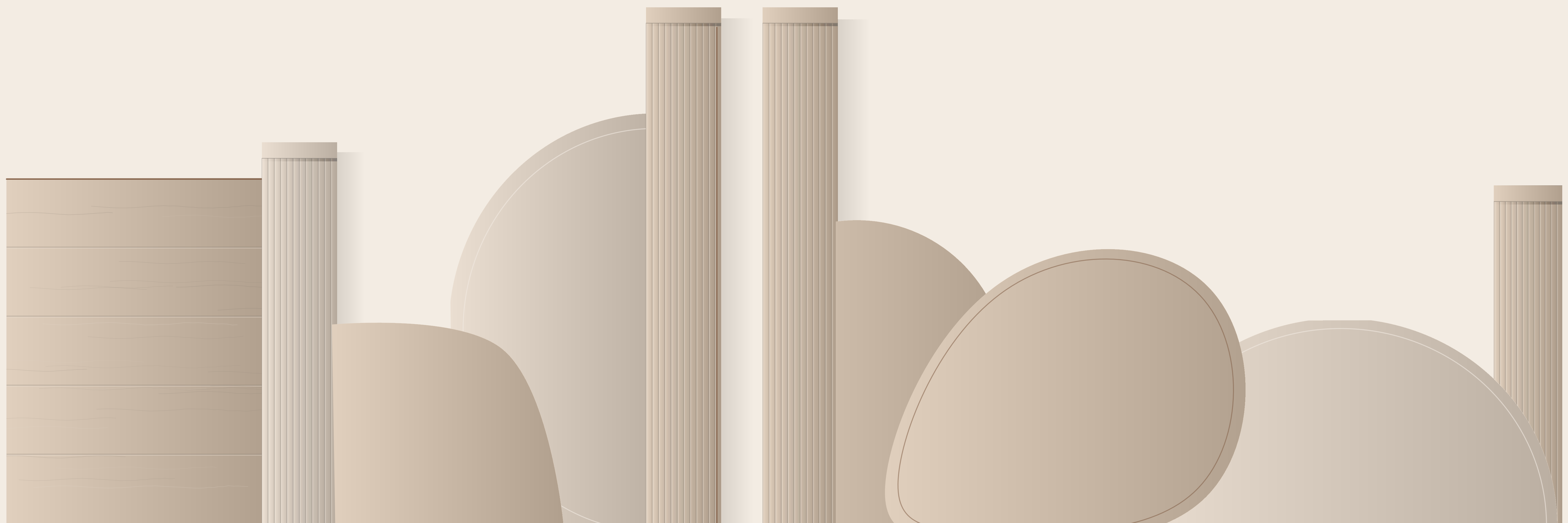 Structure 01 | Bone, Tobacco & Espresso — 9 × 3 m