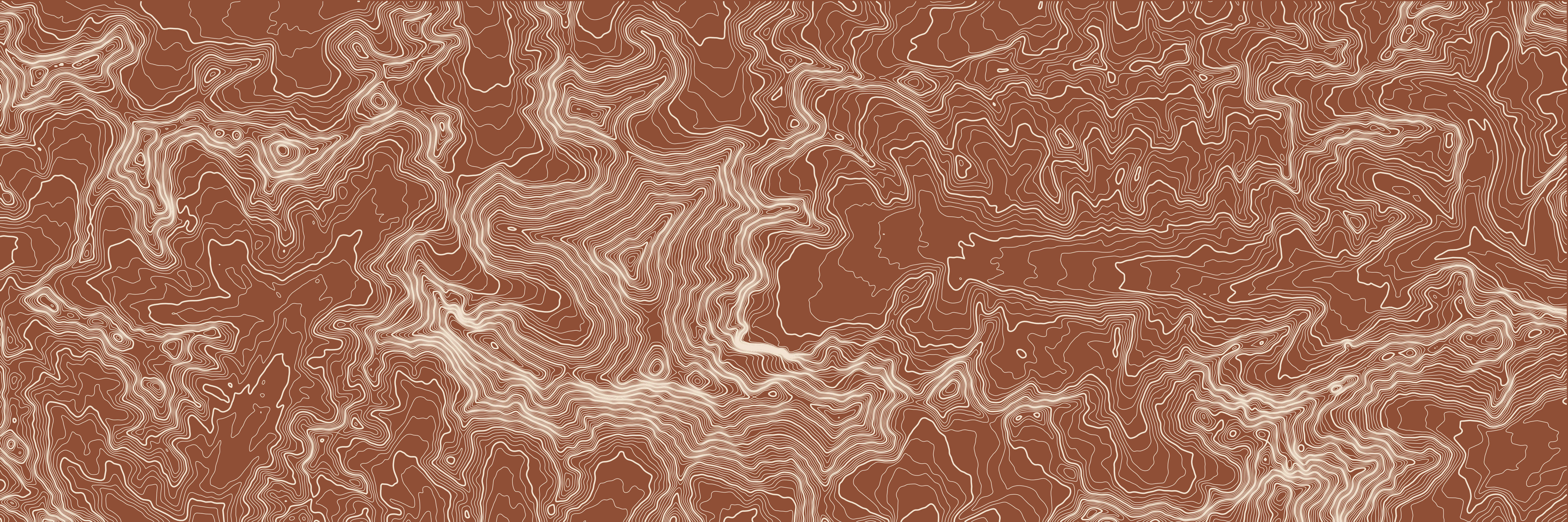 Topo Everest Terre brûlée — 9 × 3 m