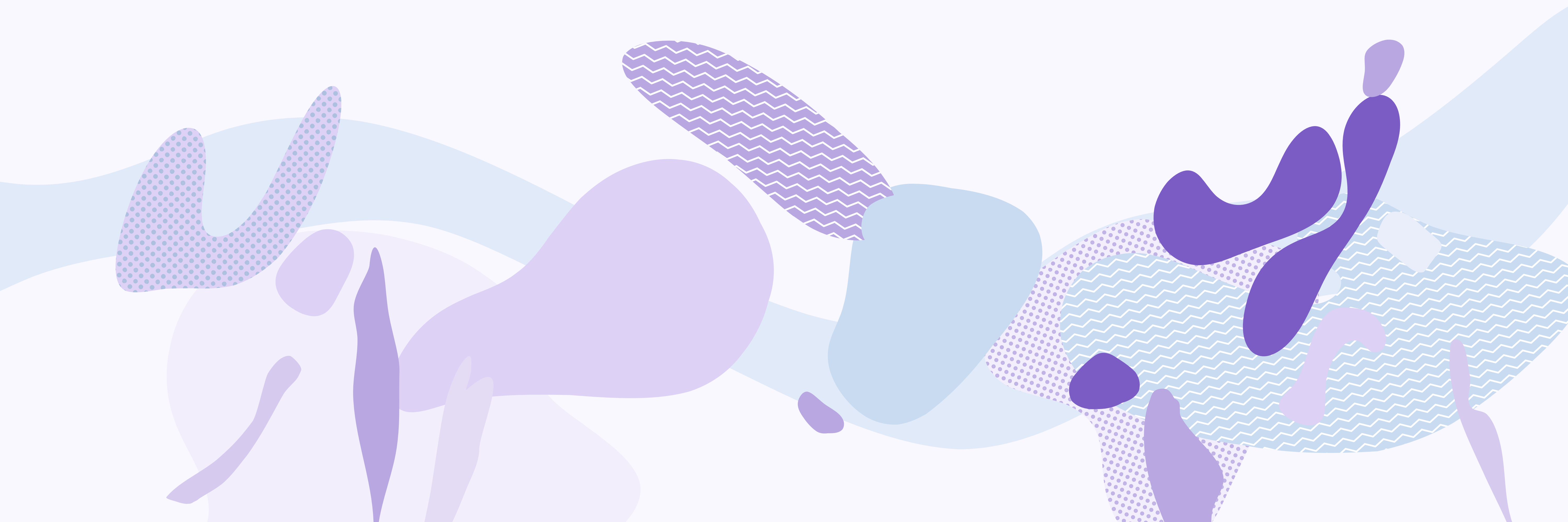 Organic Joy Dapple | Lavande & Violet — 9 × 3 m