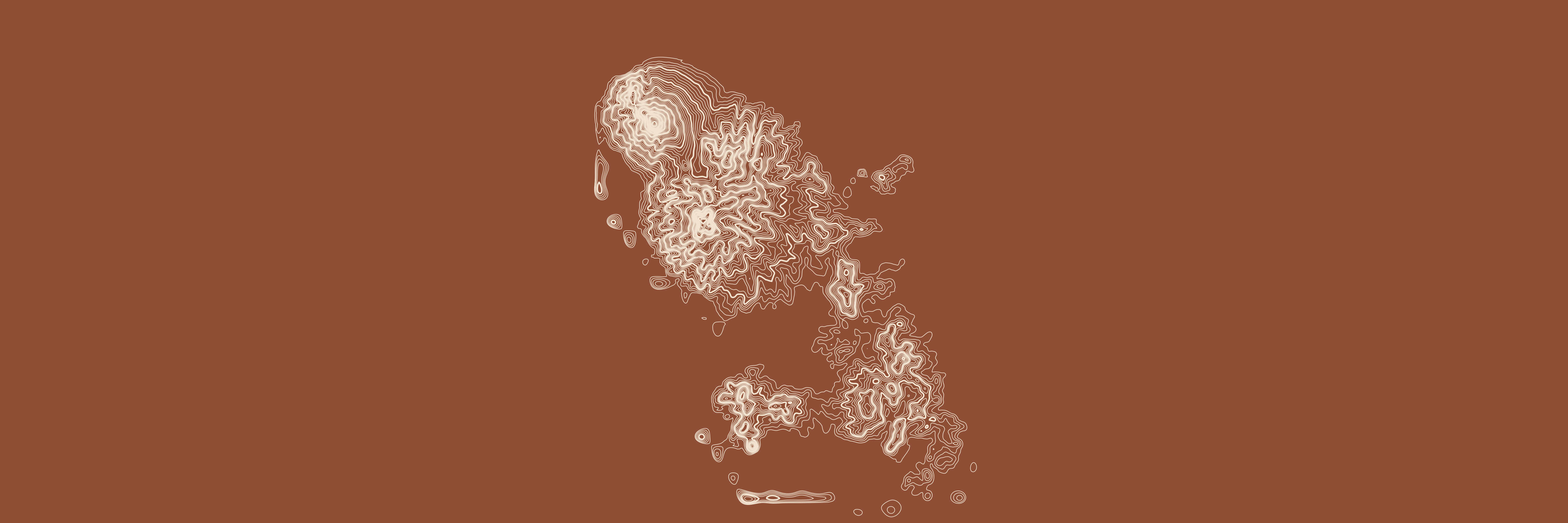 Topo Martinique Terre brûlée — 9 × 3 m