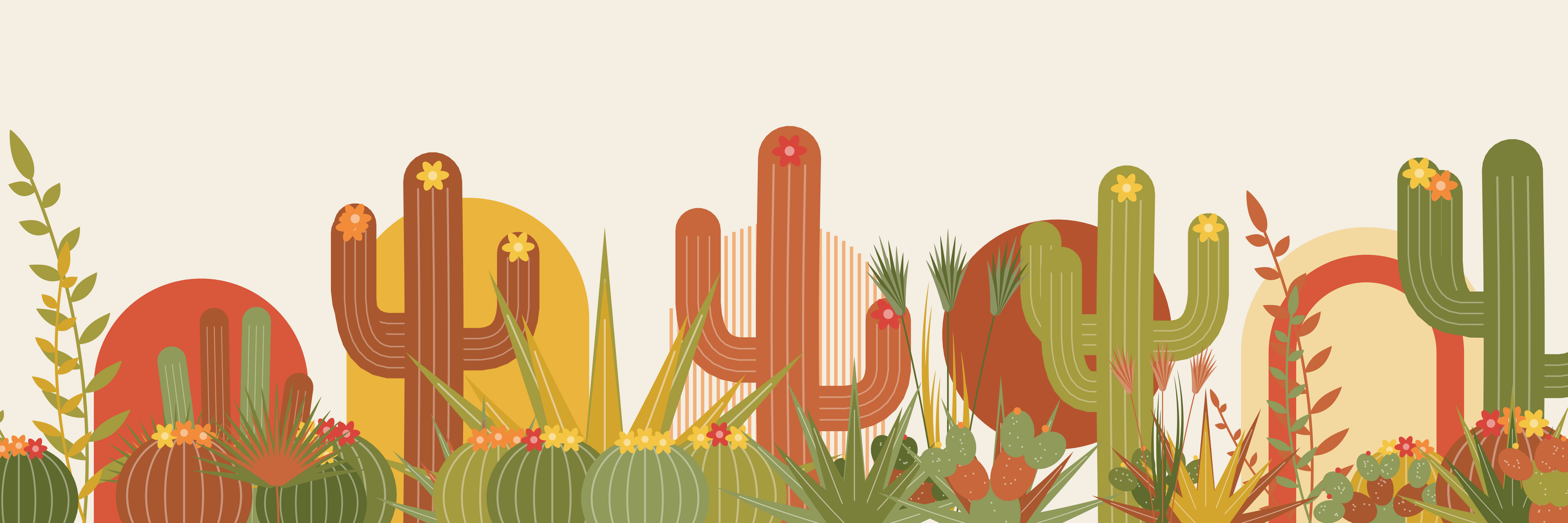 Saguaro Sun | Golden Hour — 9 × 3 m