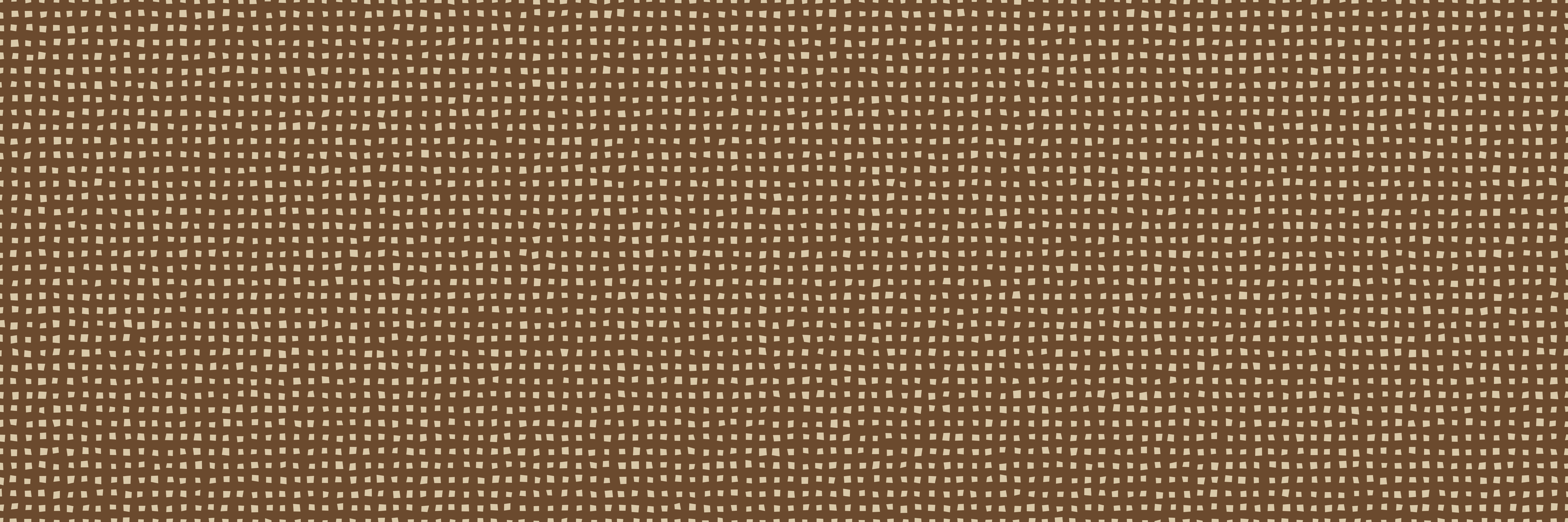 Quadrille | Tabaco y beige — 9 × 3 m