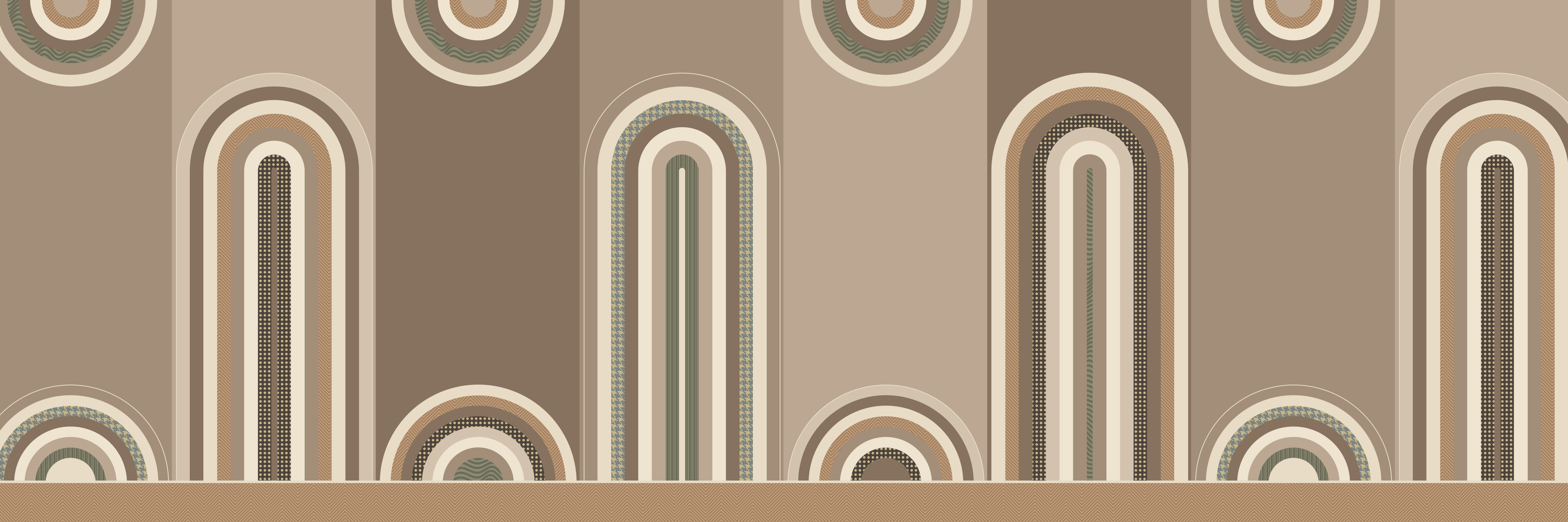 Halo Taupe — 9 × 3 m