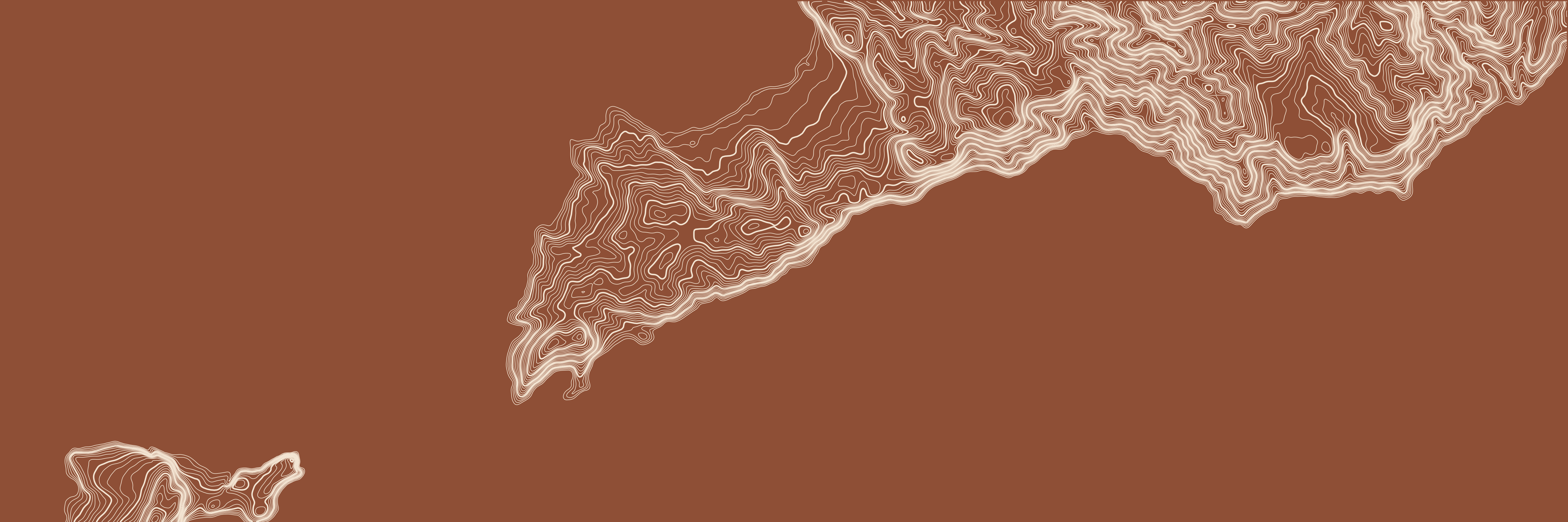 Topo Amalfi Capri Terre brûlée — 9 × 3 m