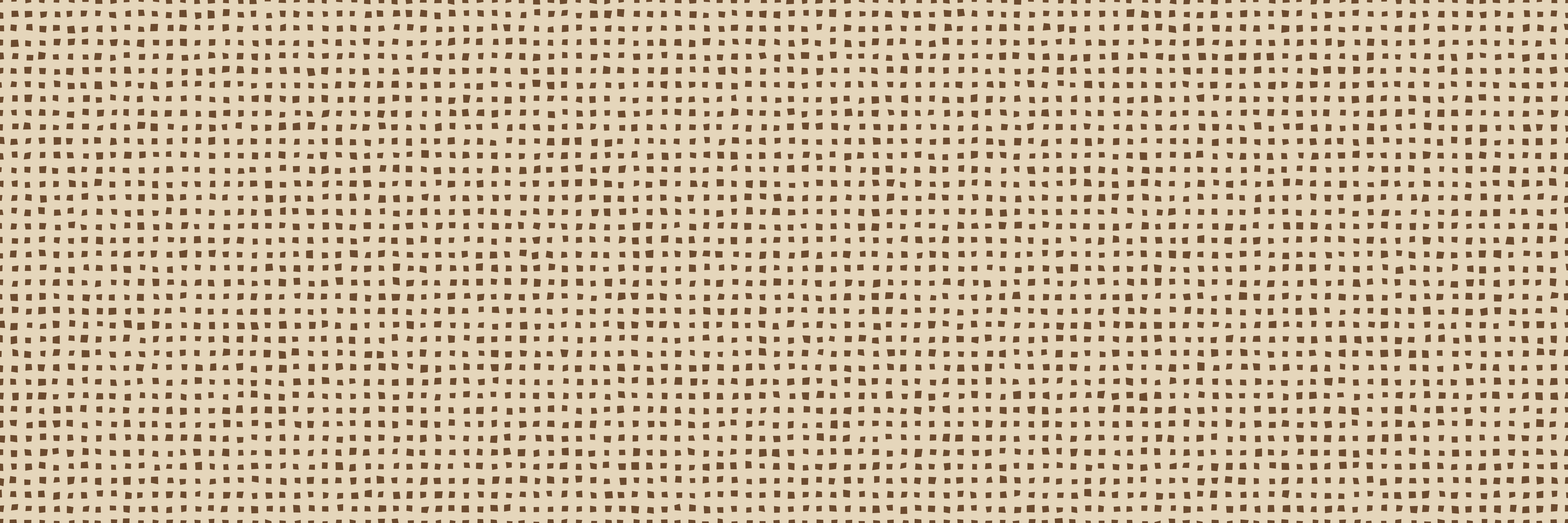 Quadrille | Beige y tabaco — 9 × 3 m