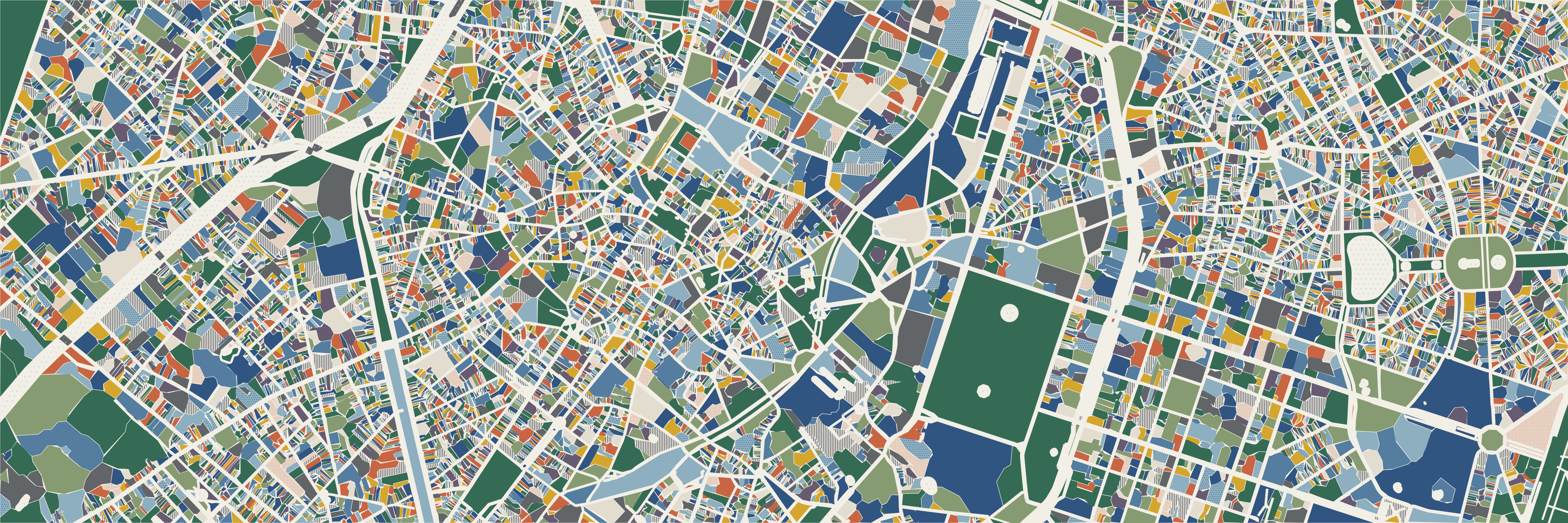Bruxelles 01 - Color — 9 × 3 m