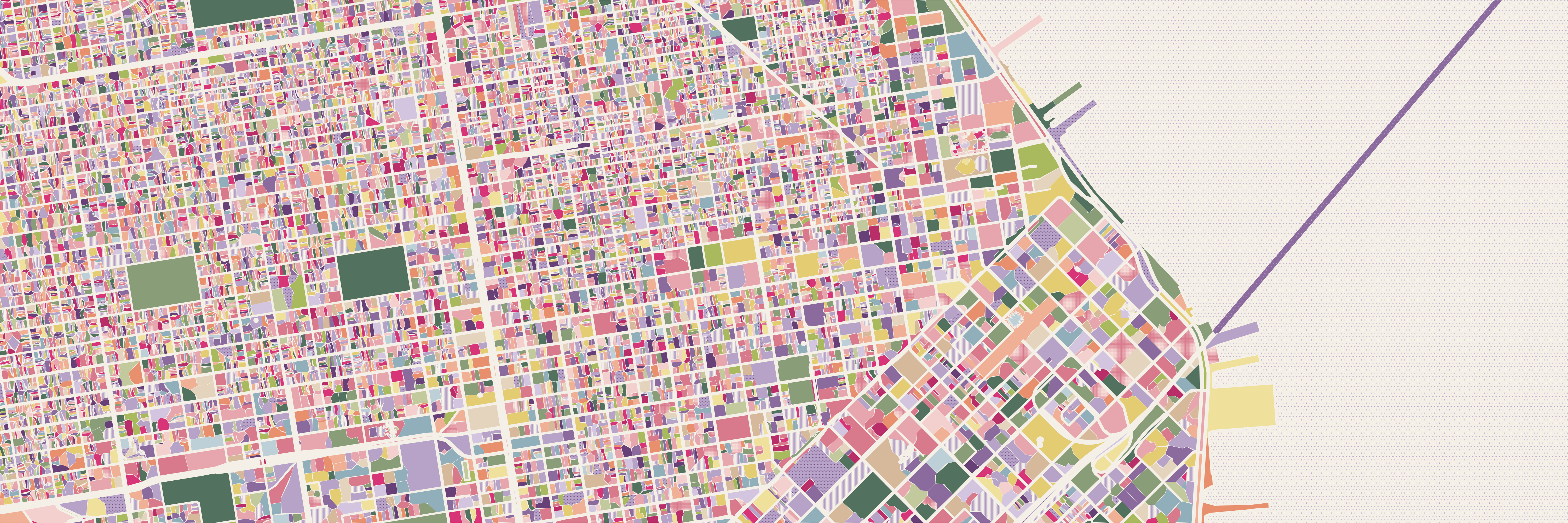 San Francisco 01 - Bloom — 9 × 3 m