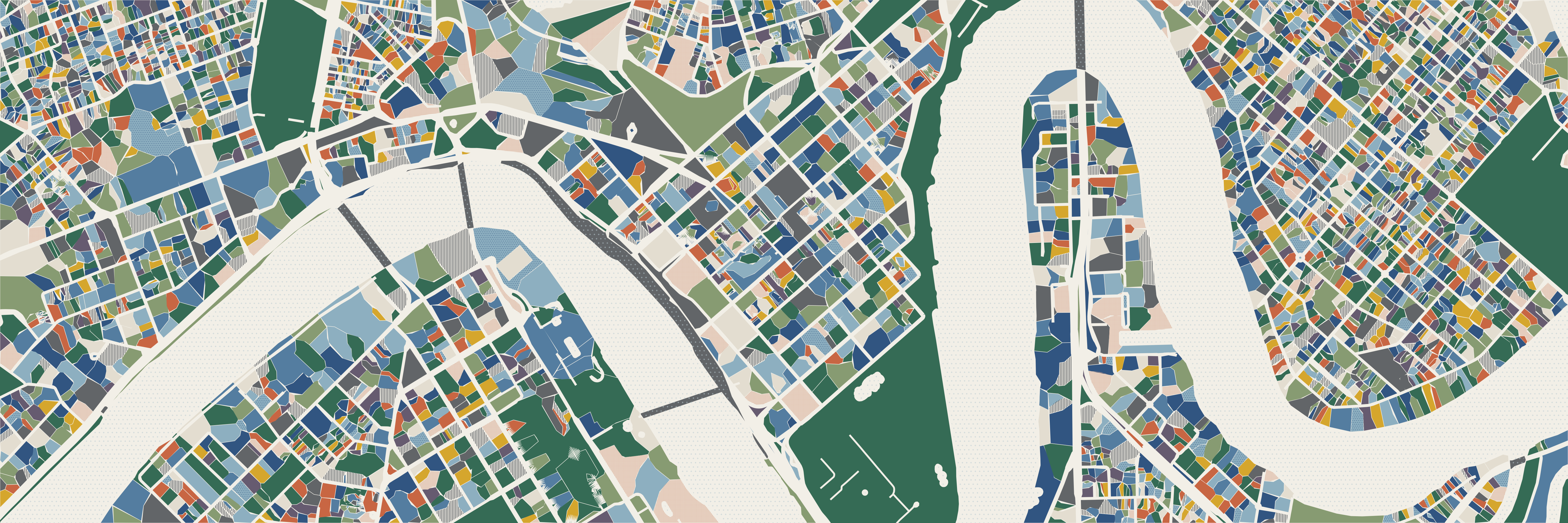 Brisbane 01 - Color — 9 × 3 m