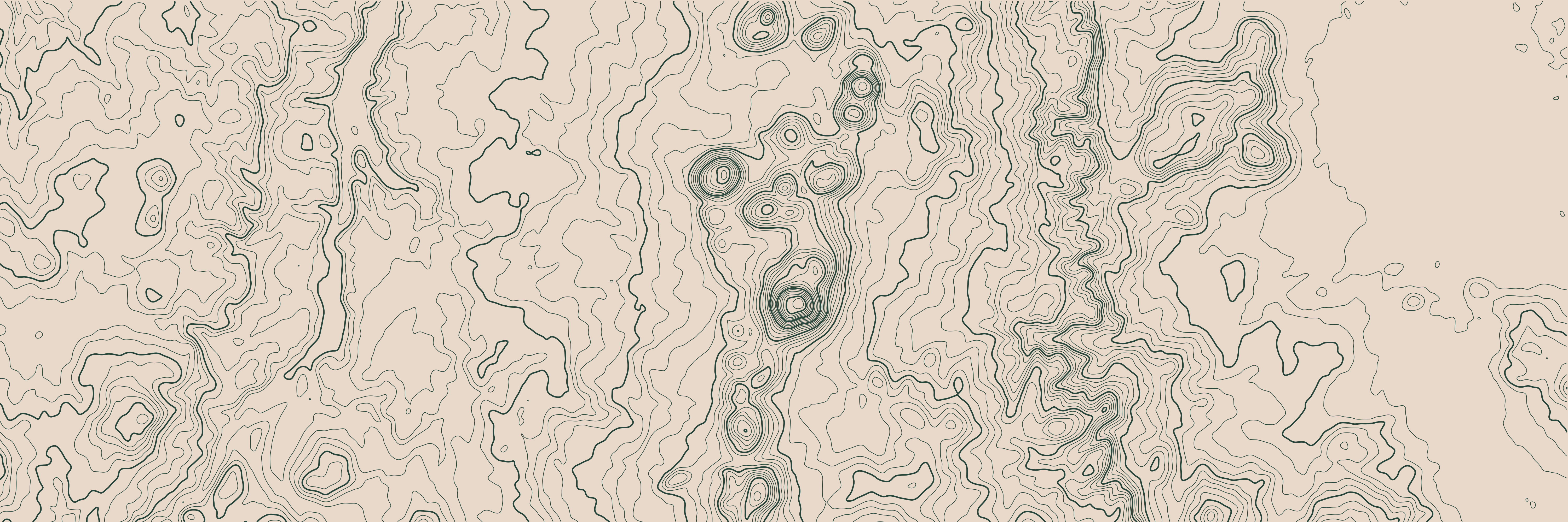 Topo Chaîne des Puys Forest Green — 9 × 3 m