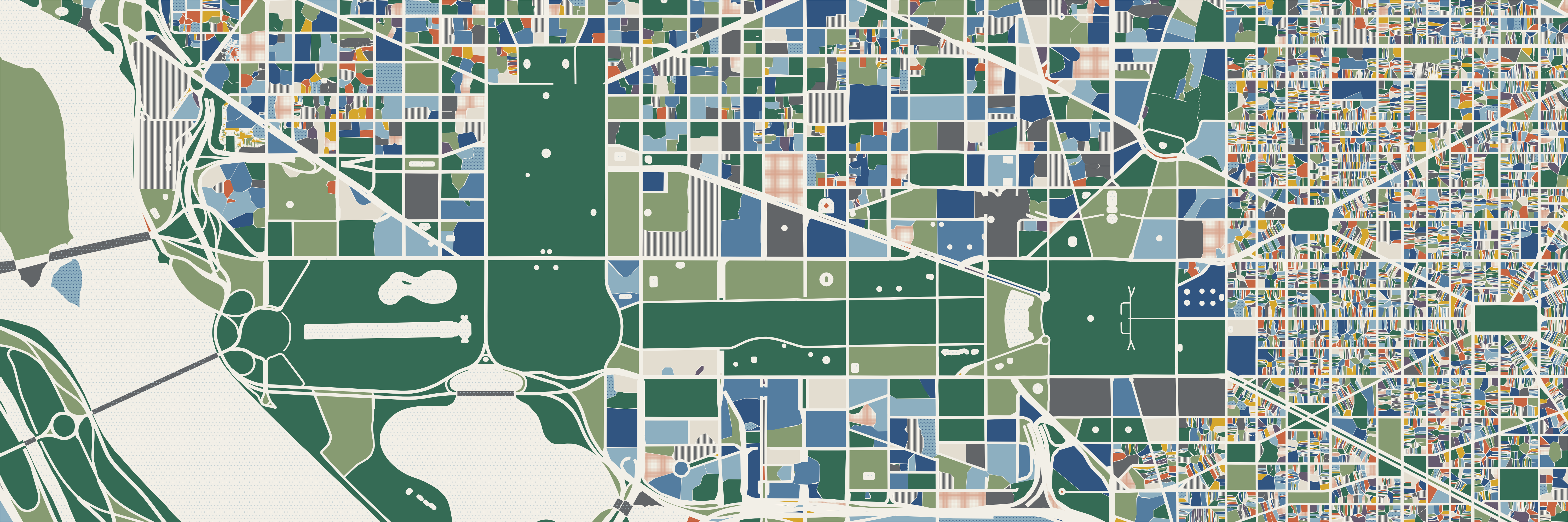 Washington 01 - Color — 9 × 3 m
