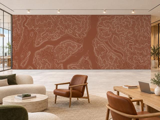 Topo Lake Como Burnt Earth